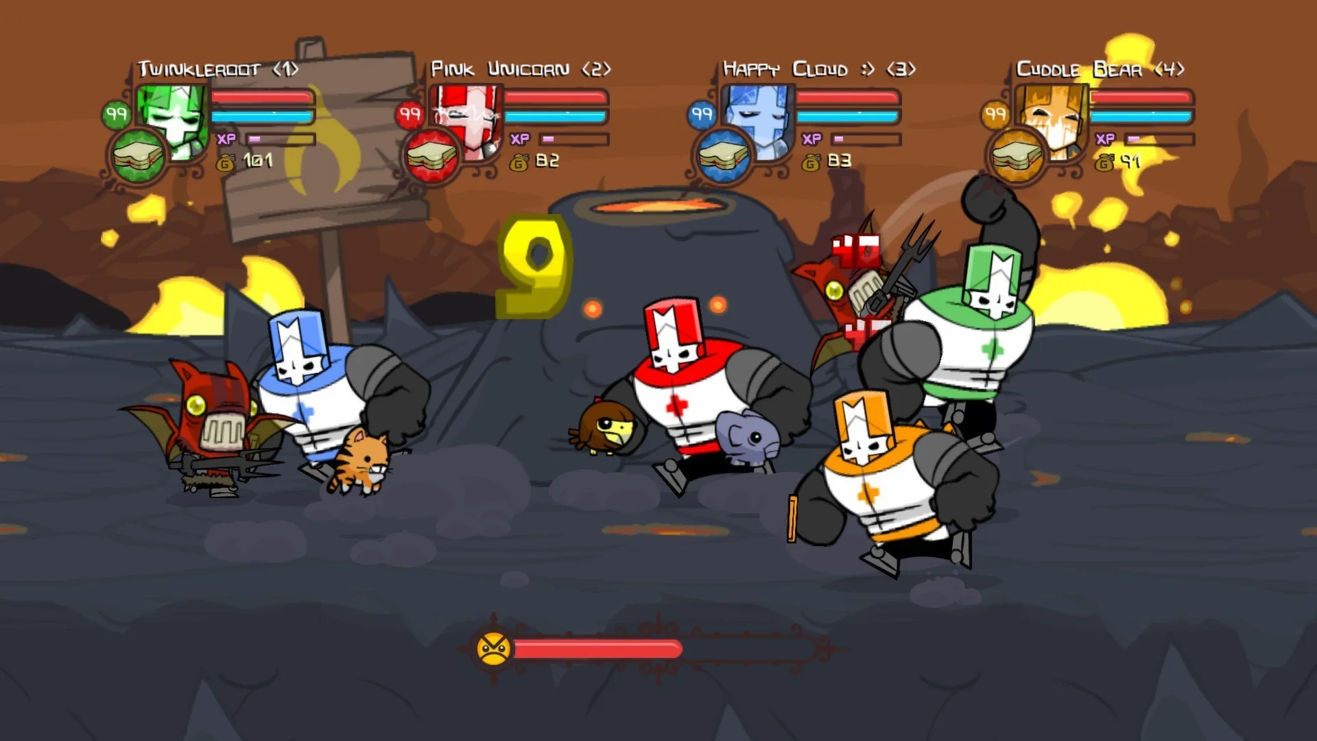 Castle Crashers Necromancer Boss – Viewing Gallery