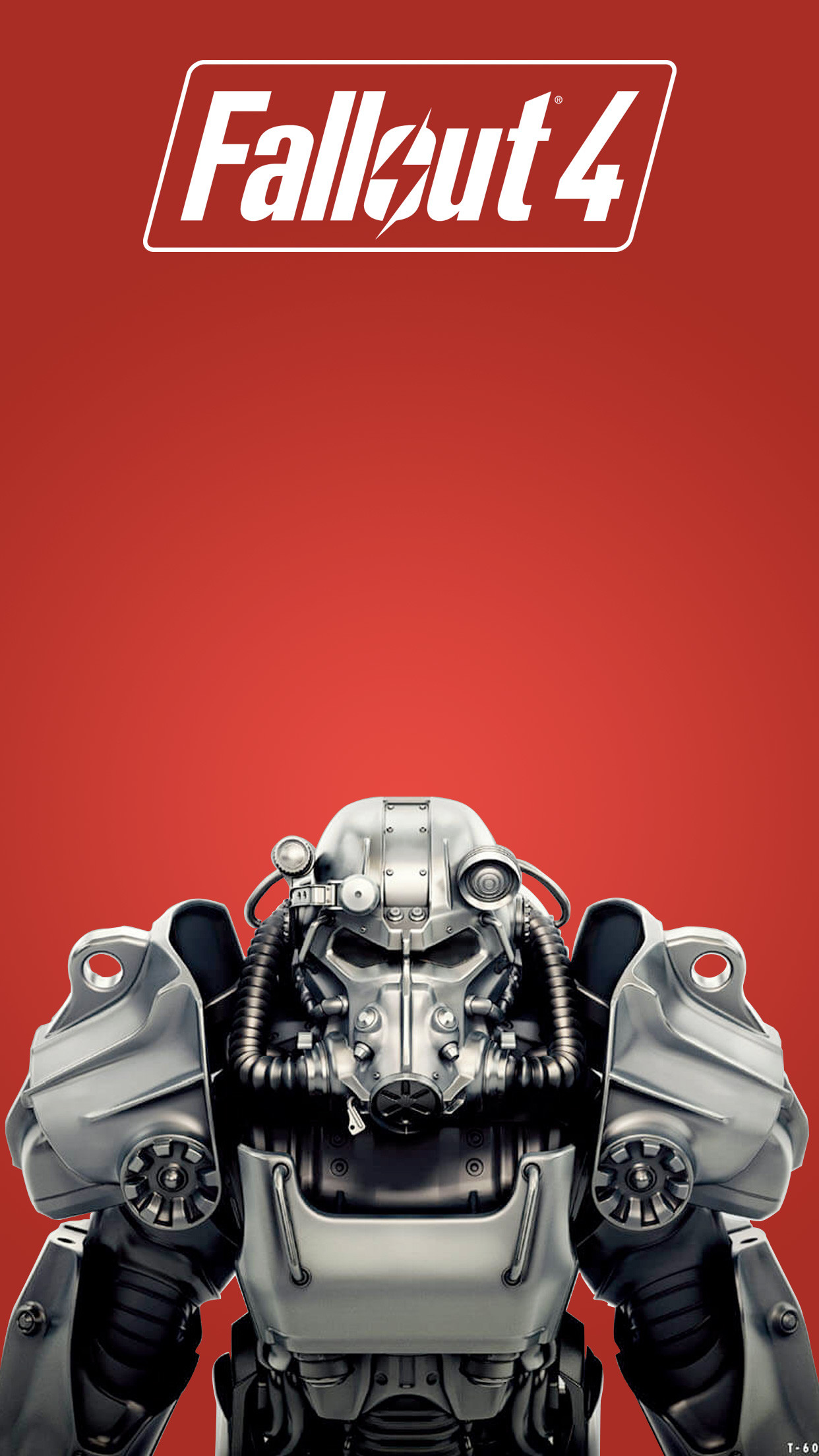 Fallout 4 Mobile Wallpaper RED