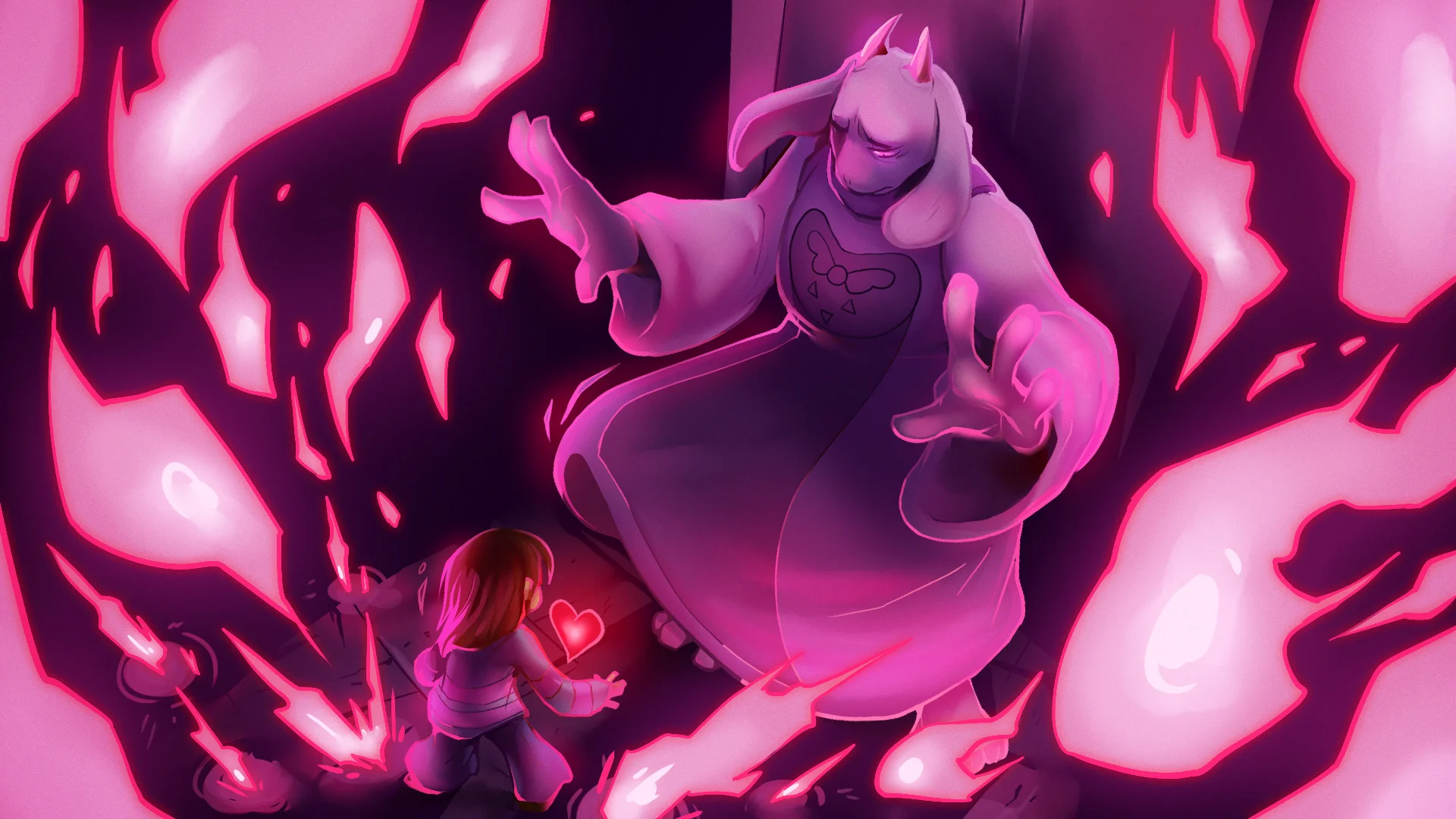 QWH688 Cute Undertale Wallpaper , Awesome