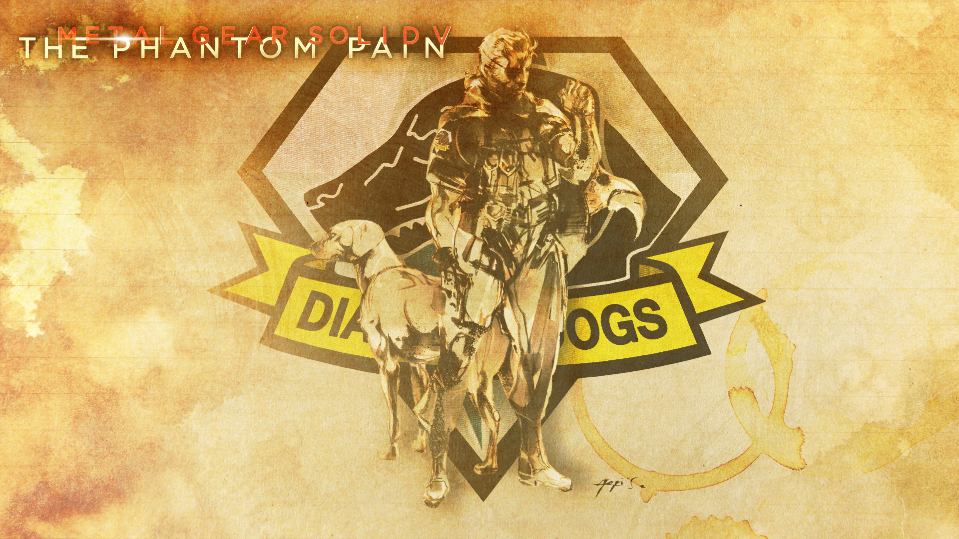I made a Phantom Pain wallpaper for anyone who want's it.