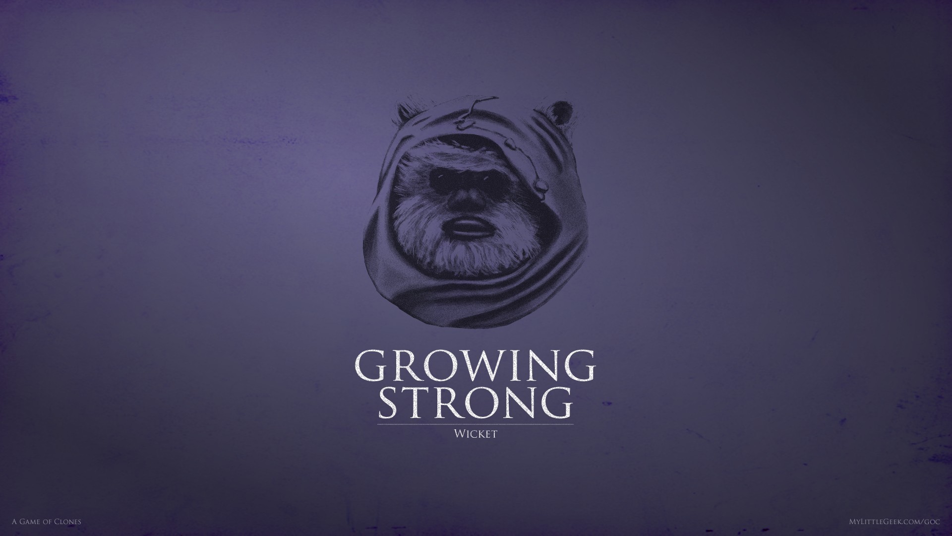 Growing Strong Wicket the Ewok