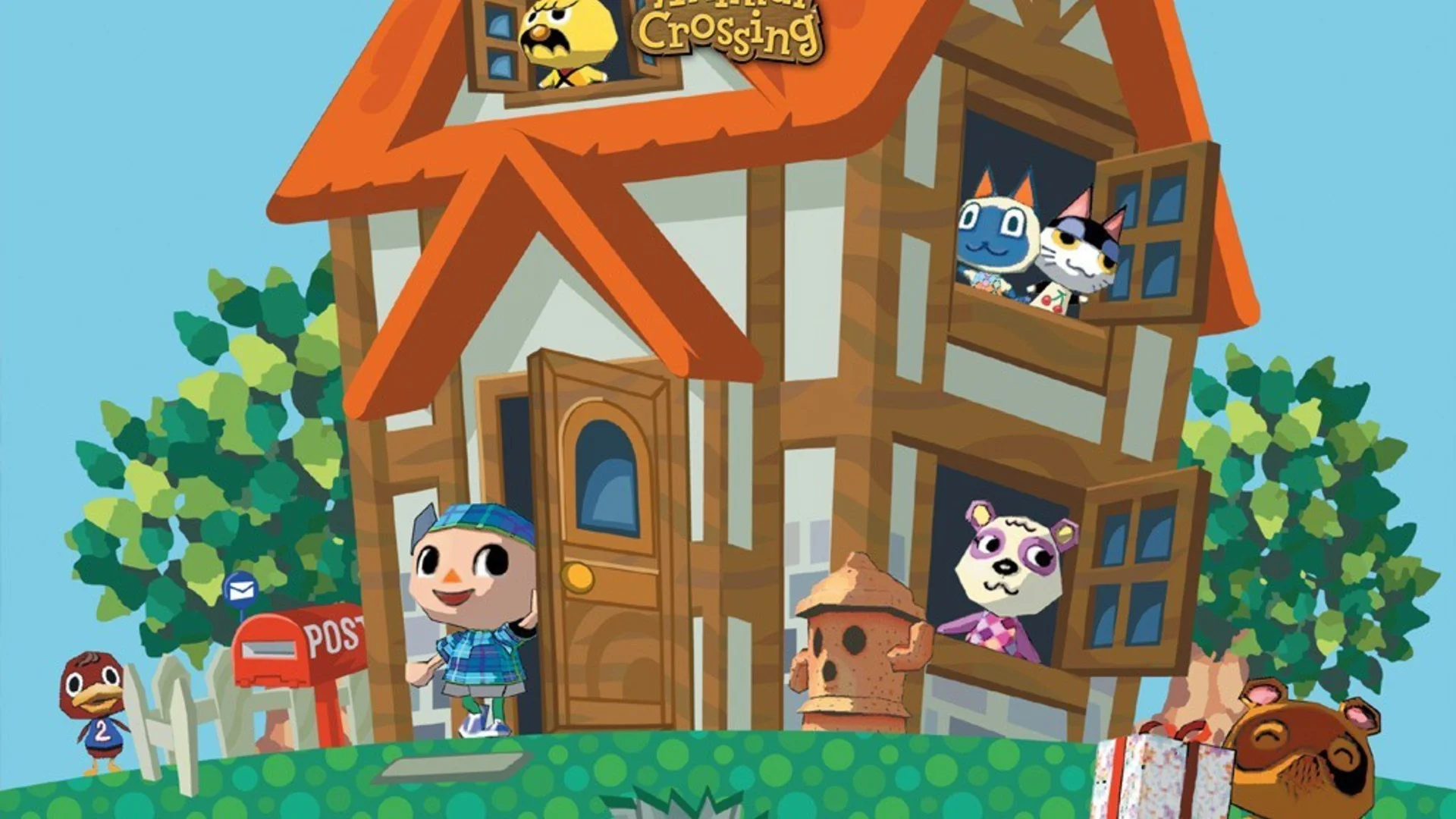 nintendo house gamecube animal crossing wallpaper