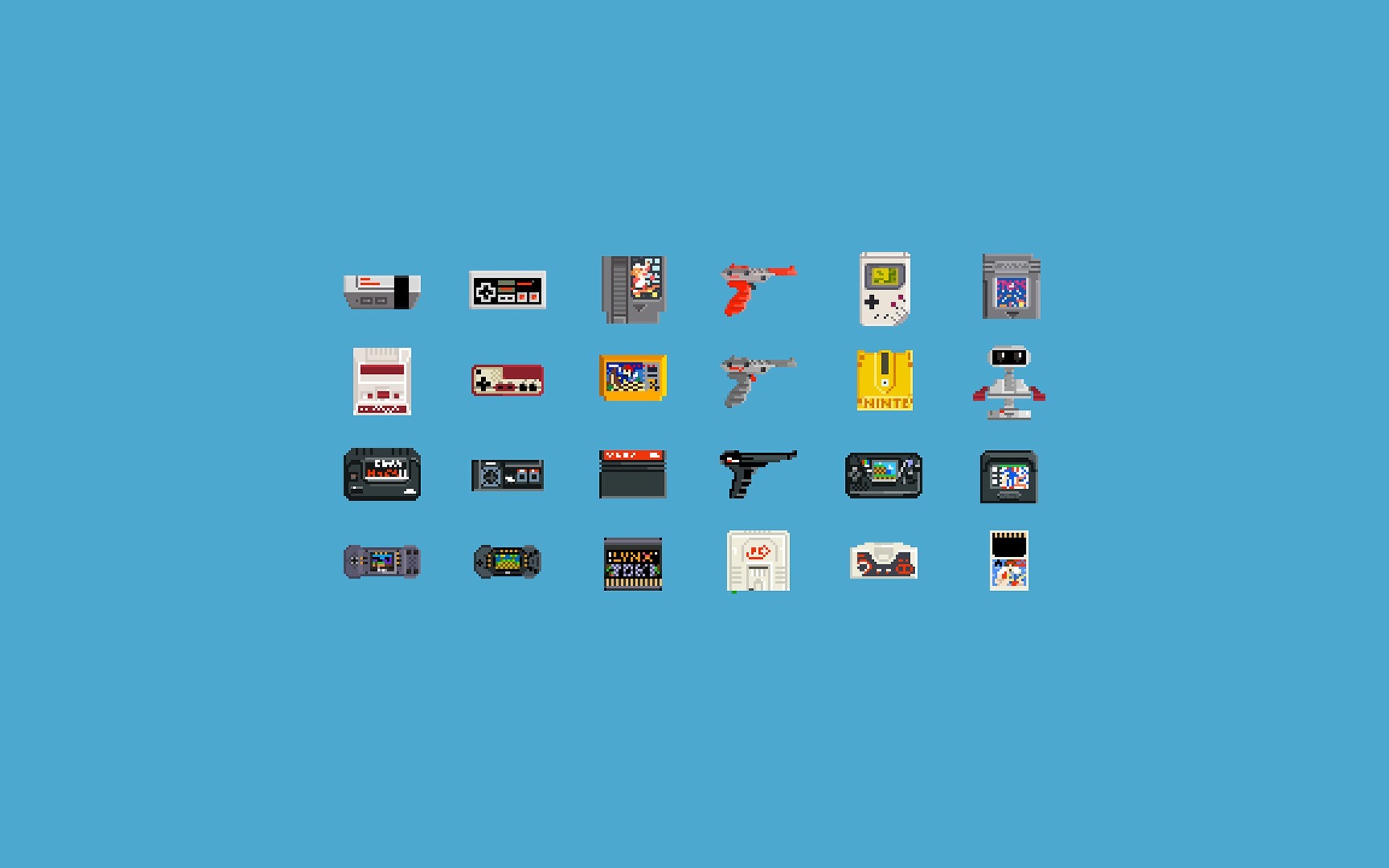 Video Games, Consoles, Pixel Art, 8 bit, Nintendo Entertainment System, GameBoy Wallpapers HD / Desktop and Mobile Backgrounds