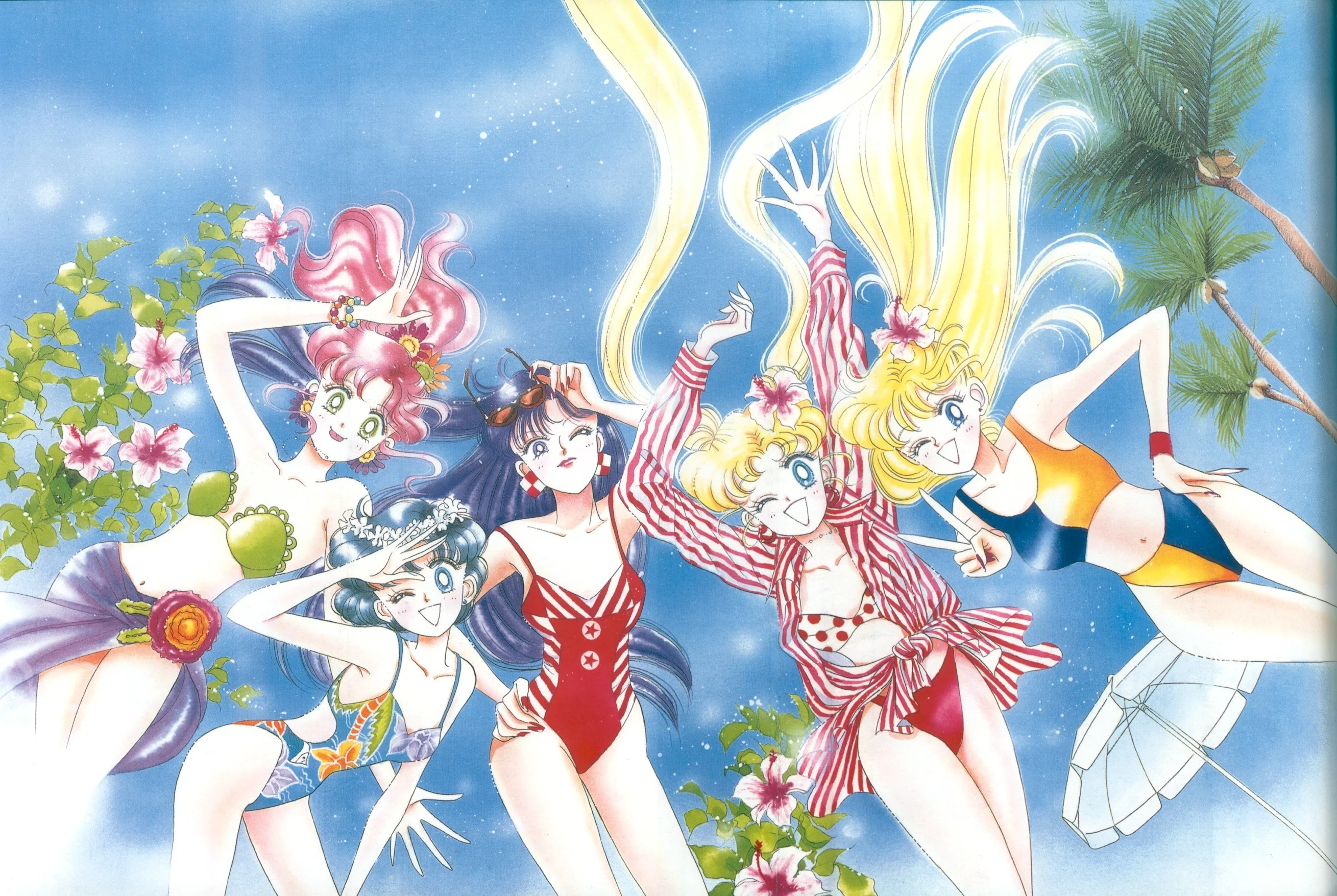 The Bishoujo Senshi Sailor Moon Gengashuu Pretty Soldier Sailor Moon Original Picture Collection are artbooks which reprint the color illustrations