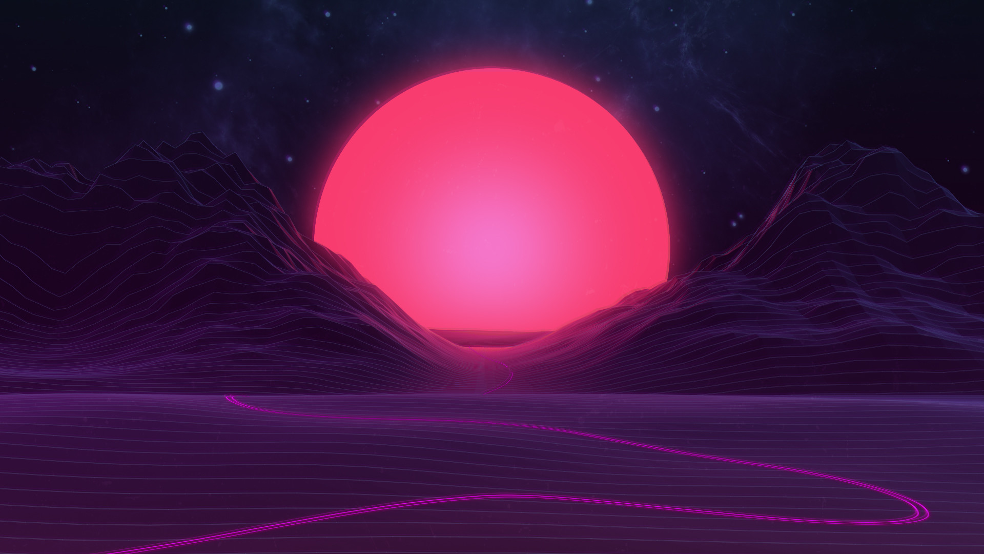 Neon Sunset by AxiomDesign Neon Sunset by AxiomDesign