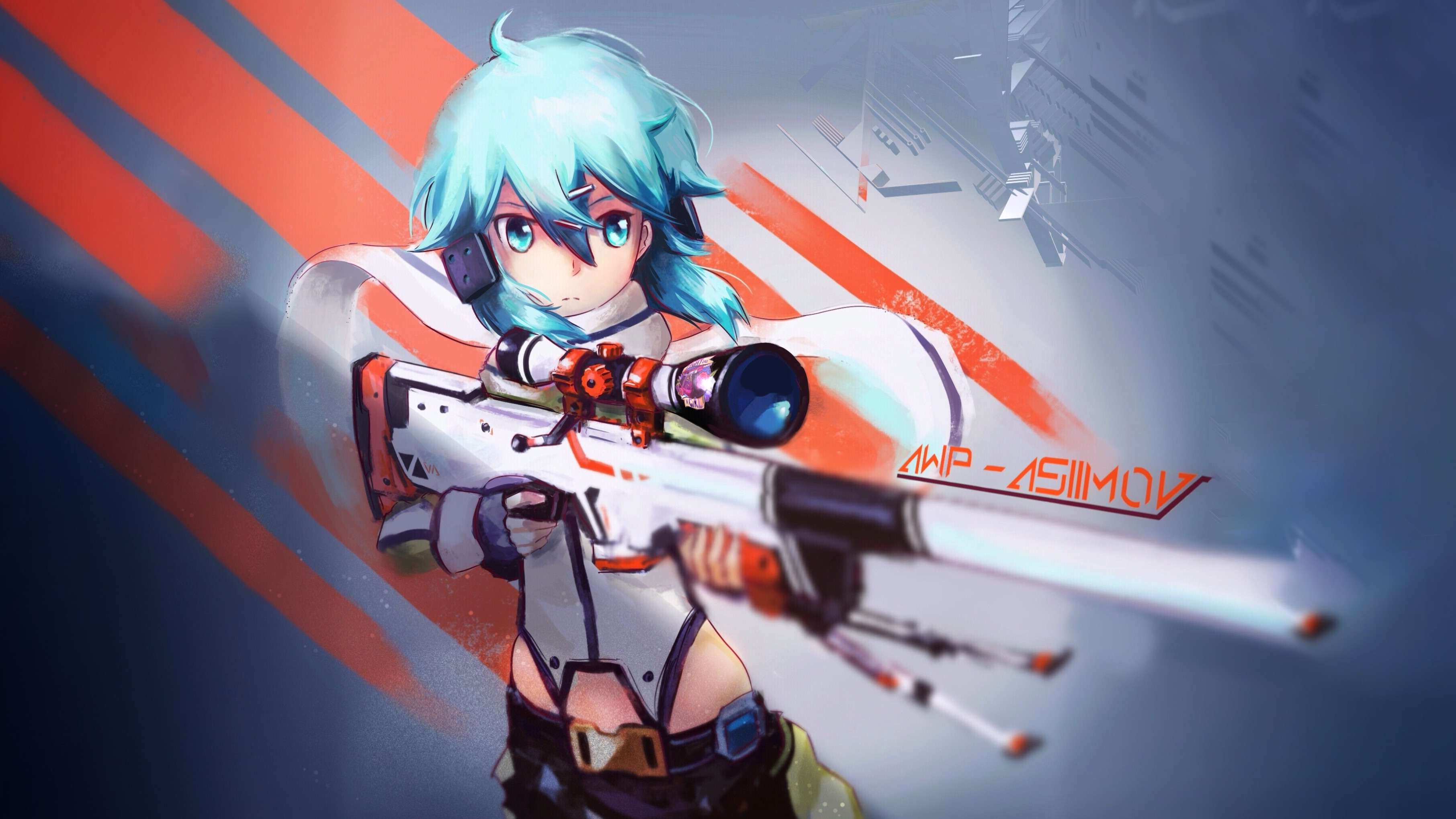 Sinon Asiimov – Weekly Sinon XLIII Wallpaper