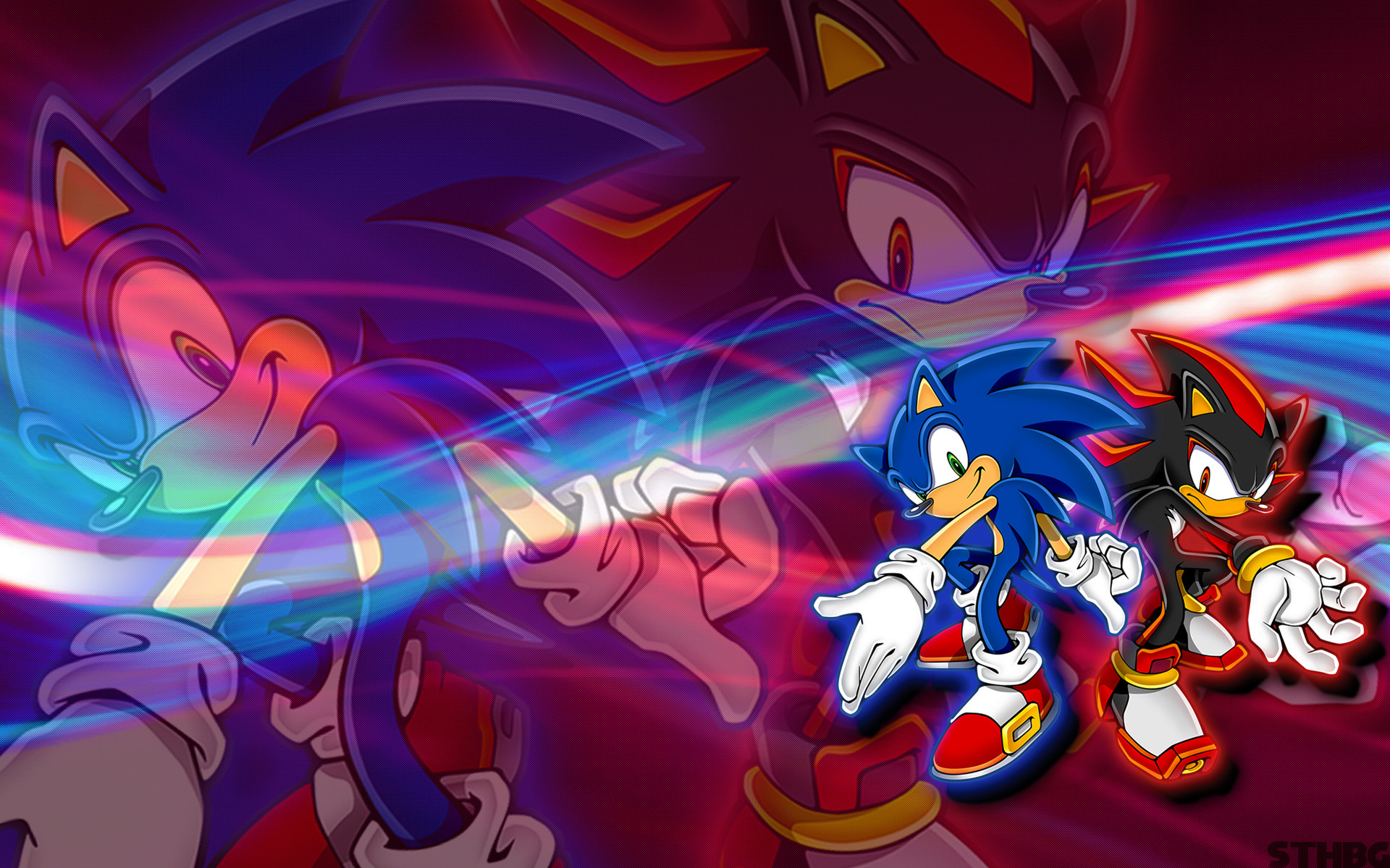 Sonic,Shadow And Silver Wallpaper By SonicTheHedgehogBG On DeviantArt