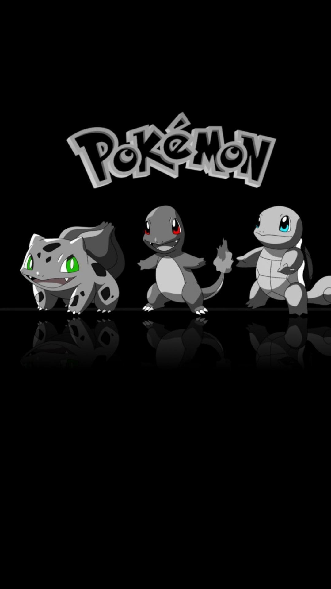 Pokemon wallpaper 1920×1080 black and white iphone 6