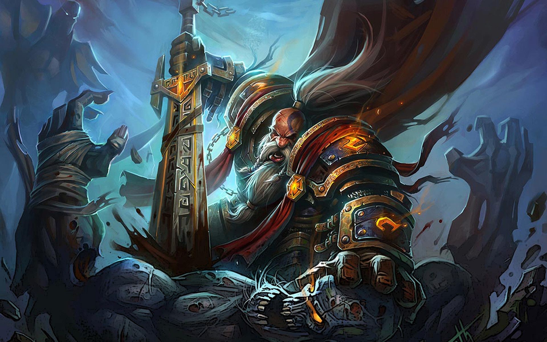 World Of Warcraft Warlords Of Draenor HD HD Wallpapers Pinterest Wallpaper and Hd wallpaper