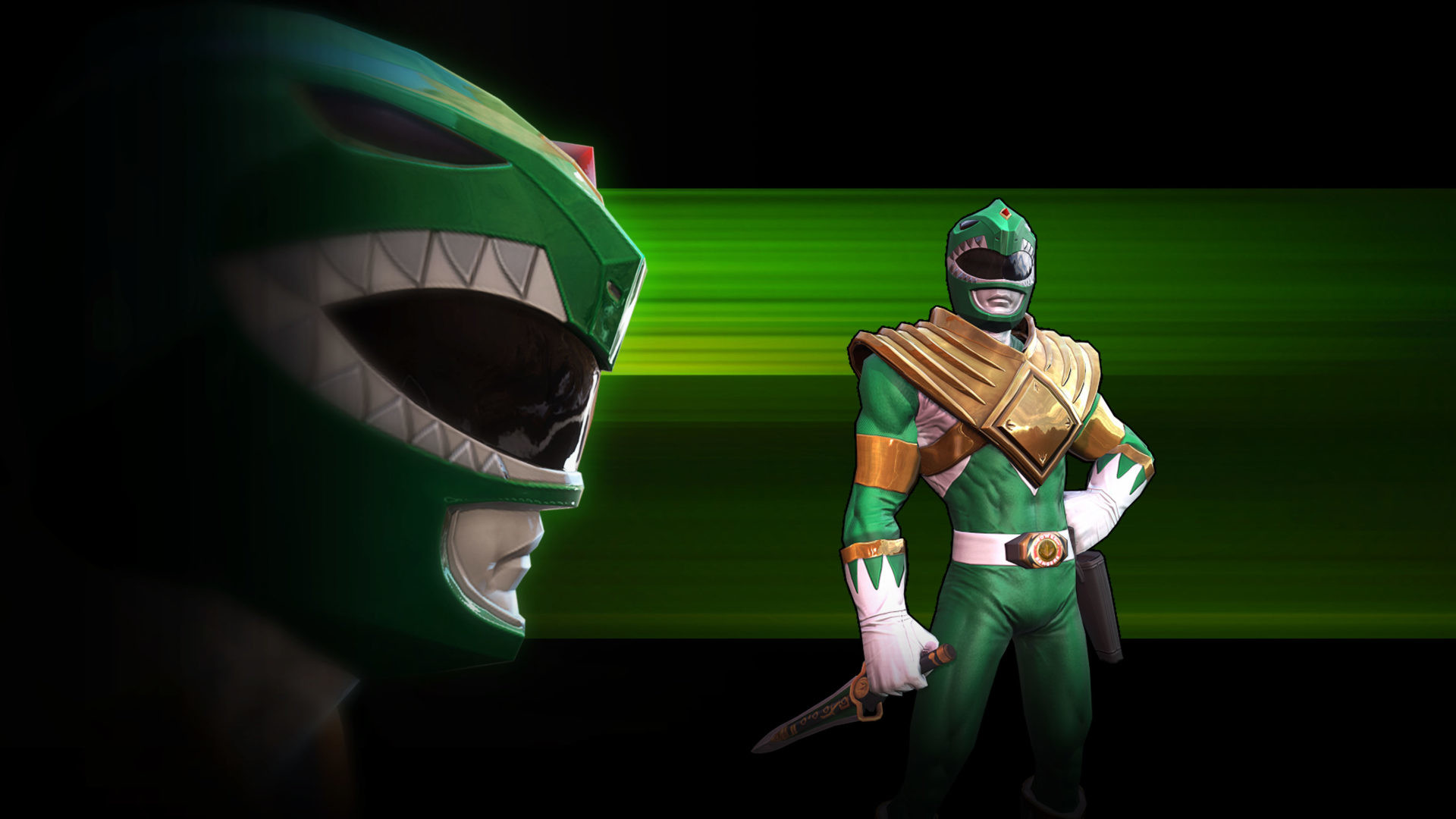 MMPR Green Character Moves Highlight