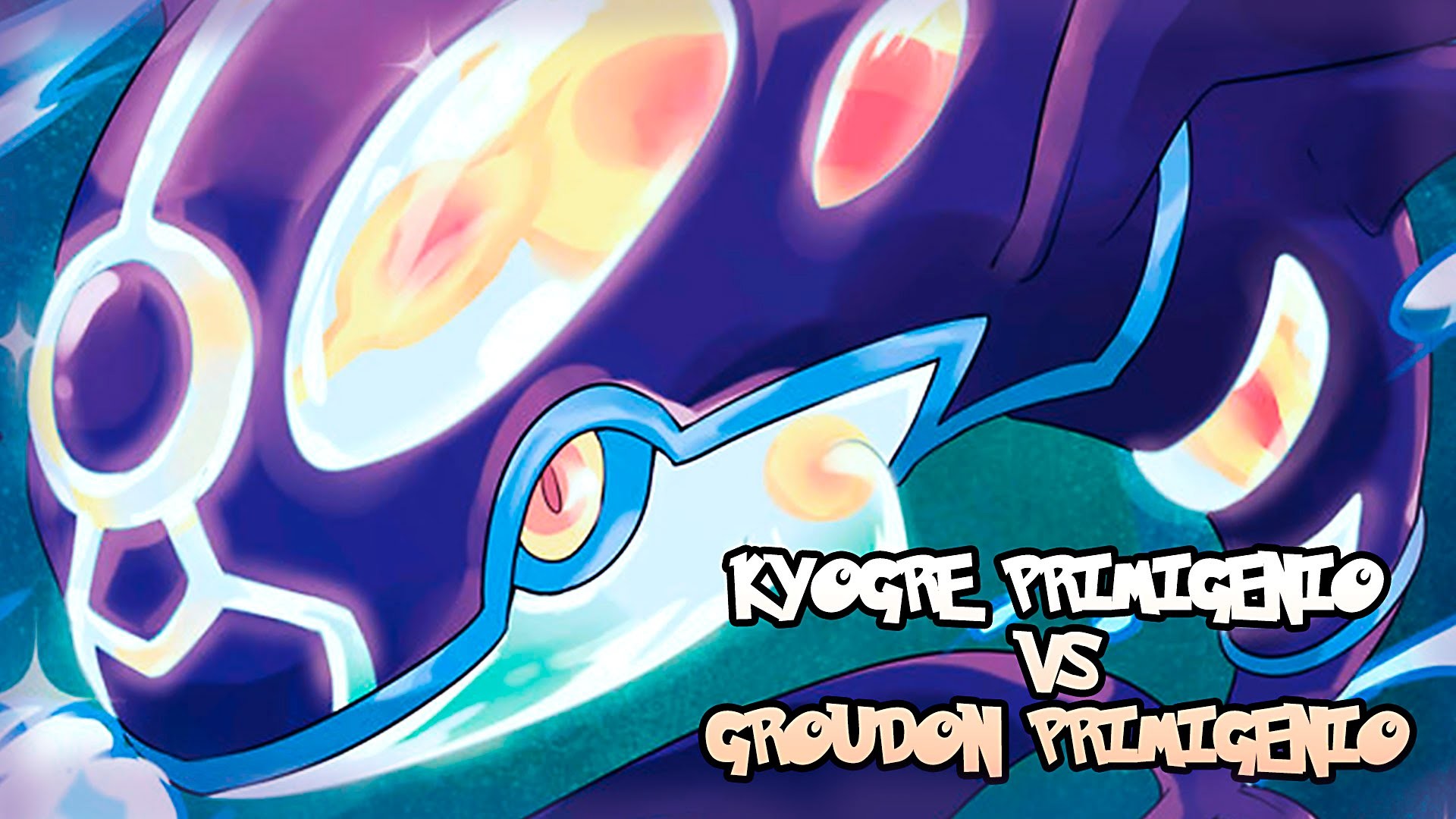 LEGENDARIOS VS LEGENDARIOS KYOGRE PRIMIGENIO vs GROUDON PRIMIGENIO POKMON ROZA