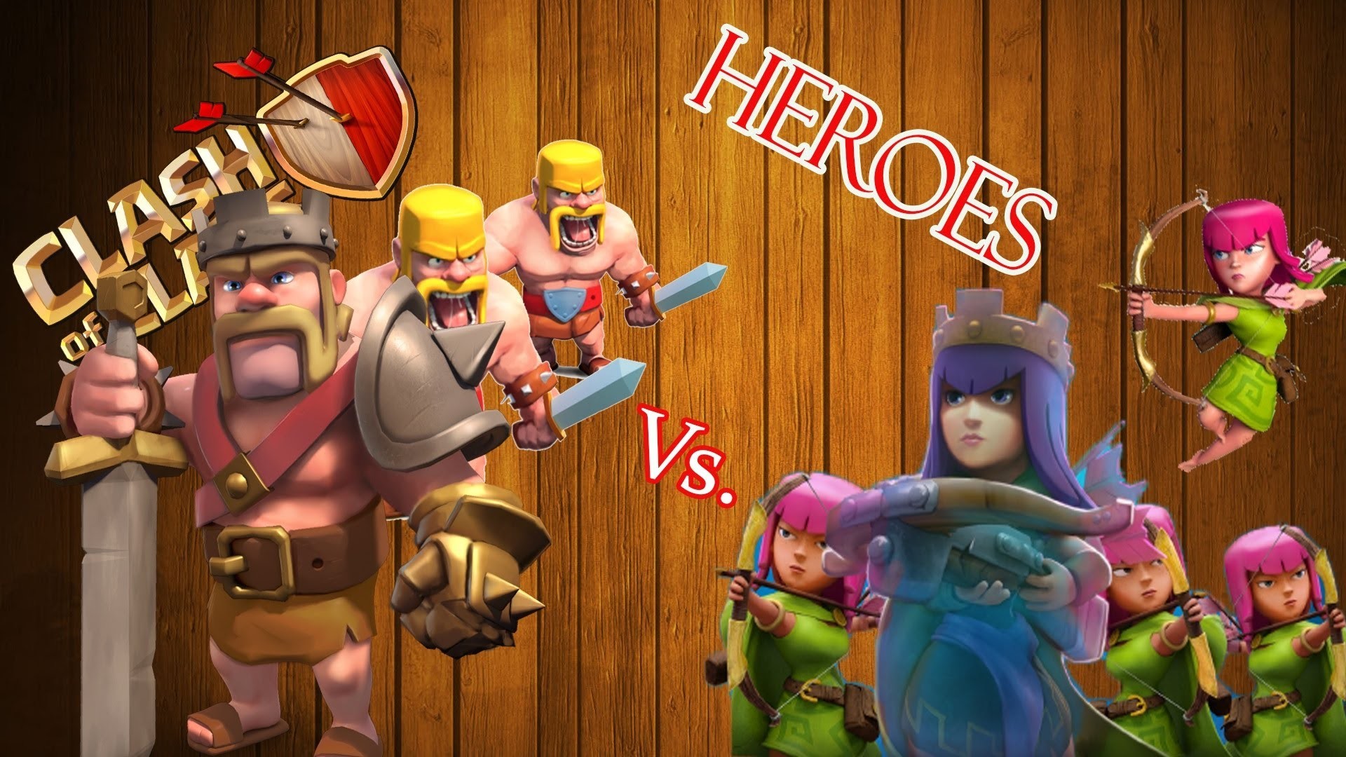 Clash of Clans Barbarian King Archer Queen vs B. King A. Queen With New Special Ability Summon – YouTube