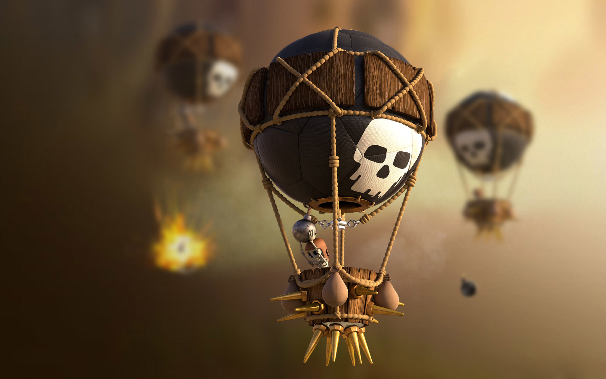Clash Of Clans Balloons