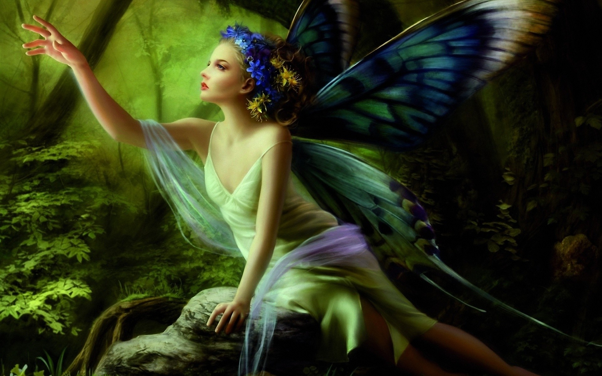 Butterfly Fairy | 1920 x 1200 | Download | Close