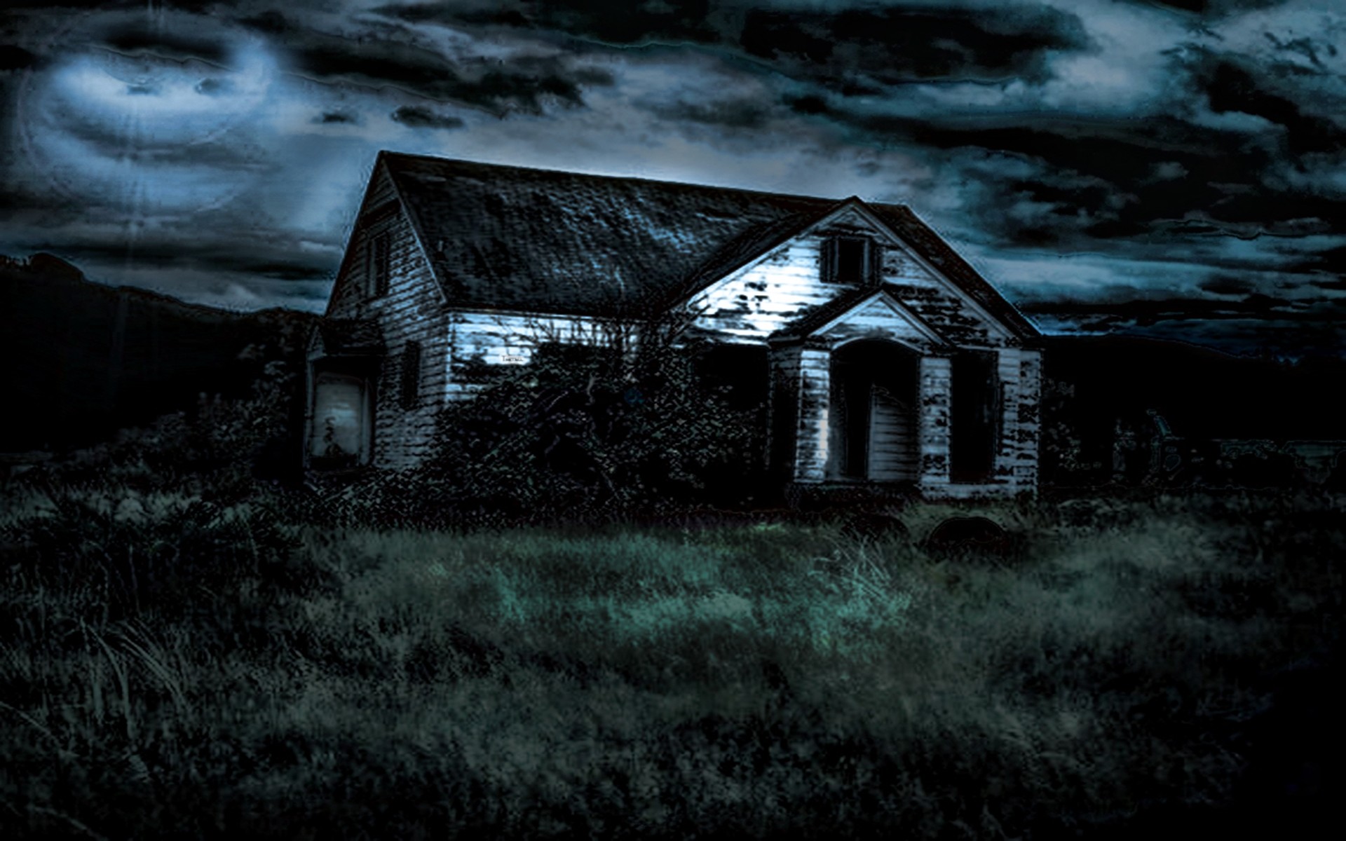 Scary House Backgrounds