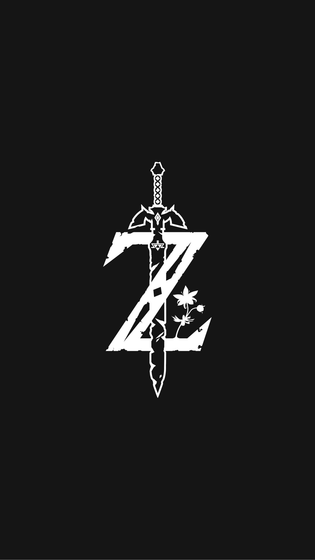 Download the legend of zelda logo wallpapers for iphone