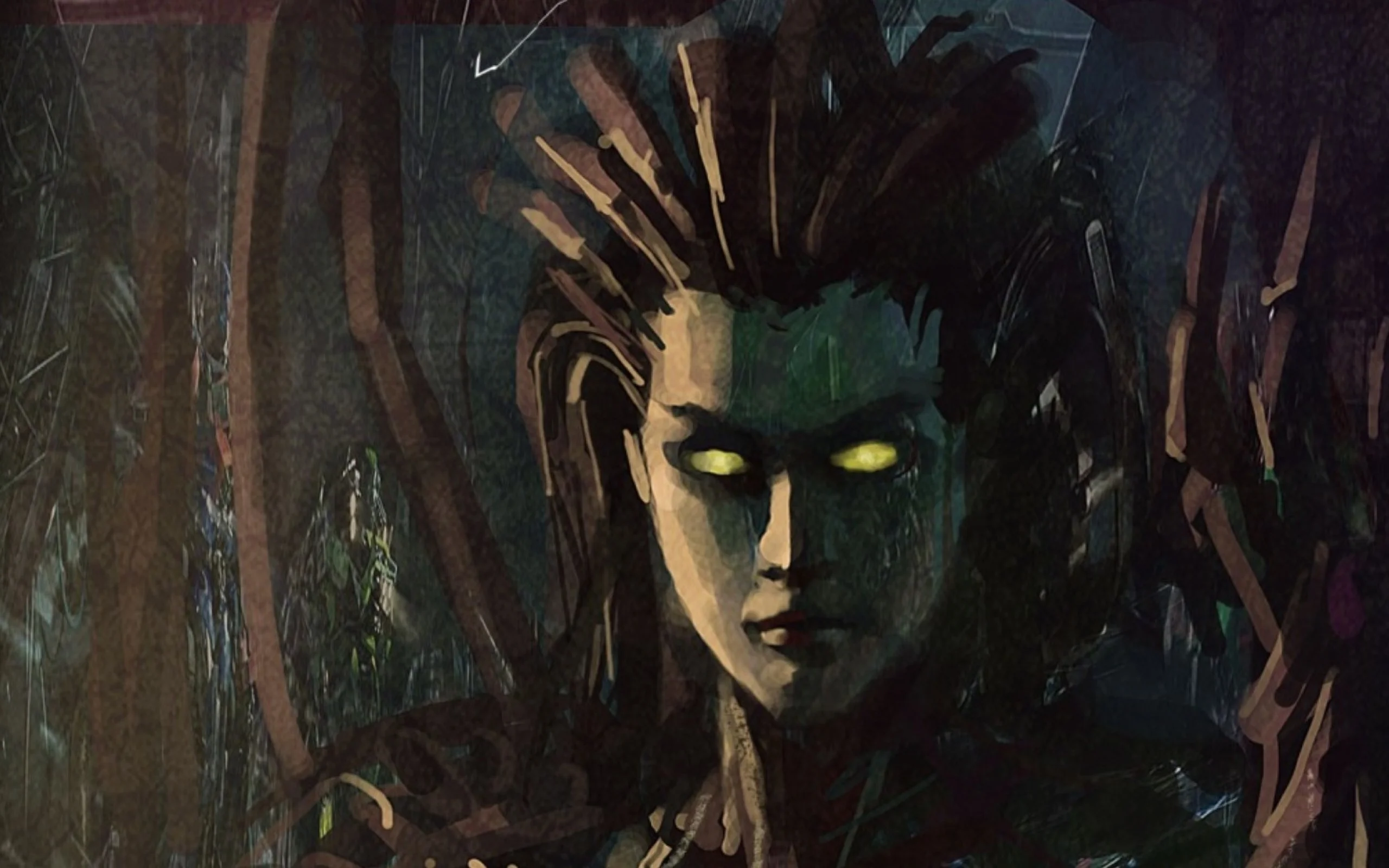 Starcraft fantasy art artwork sarah kerrigan queen of blades kerrigan 1920×1080 wallpaper