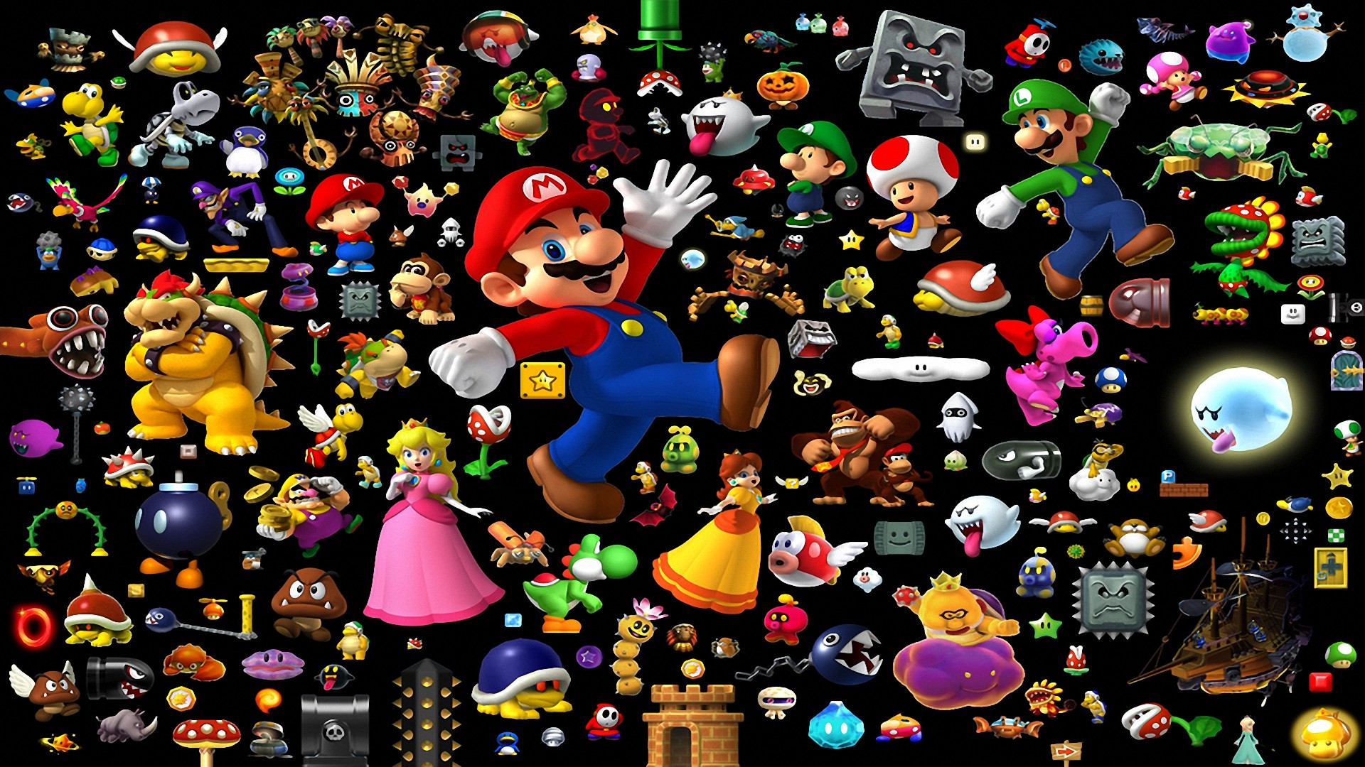 9 Super Mario All-Stars + Super Mario World HD Wallpapers | Backgrounds –  Wallpaper Abyss