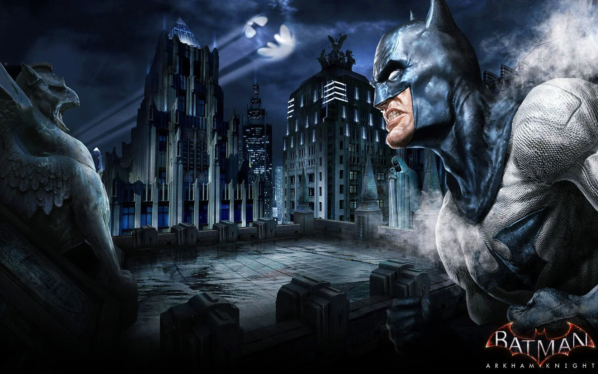 Batman Arkham Knight – The Bat Signal wallpaper