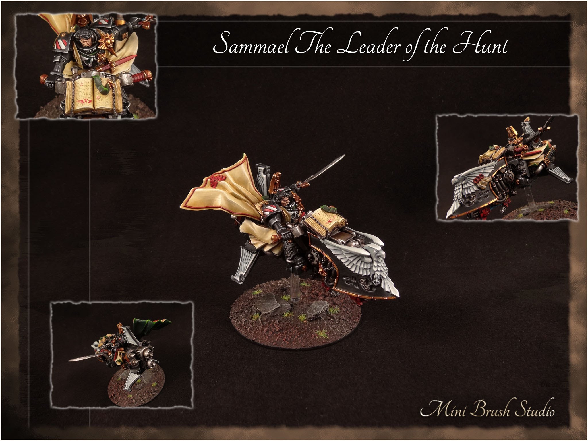 Warhammer 40k – Sammael The Grand Master of the Ravenwing Dark Angels