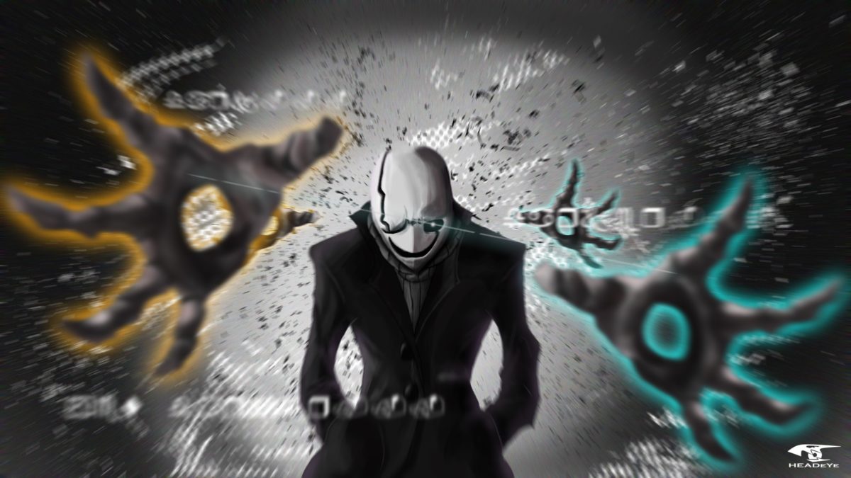 w d gaster  wallpaper