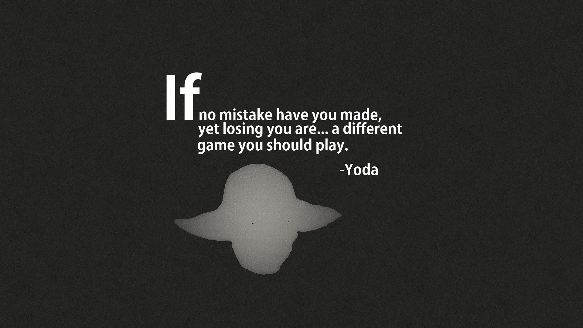 Yoda Quote 1920×1080 – Imgur