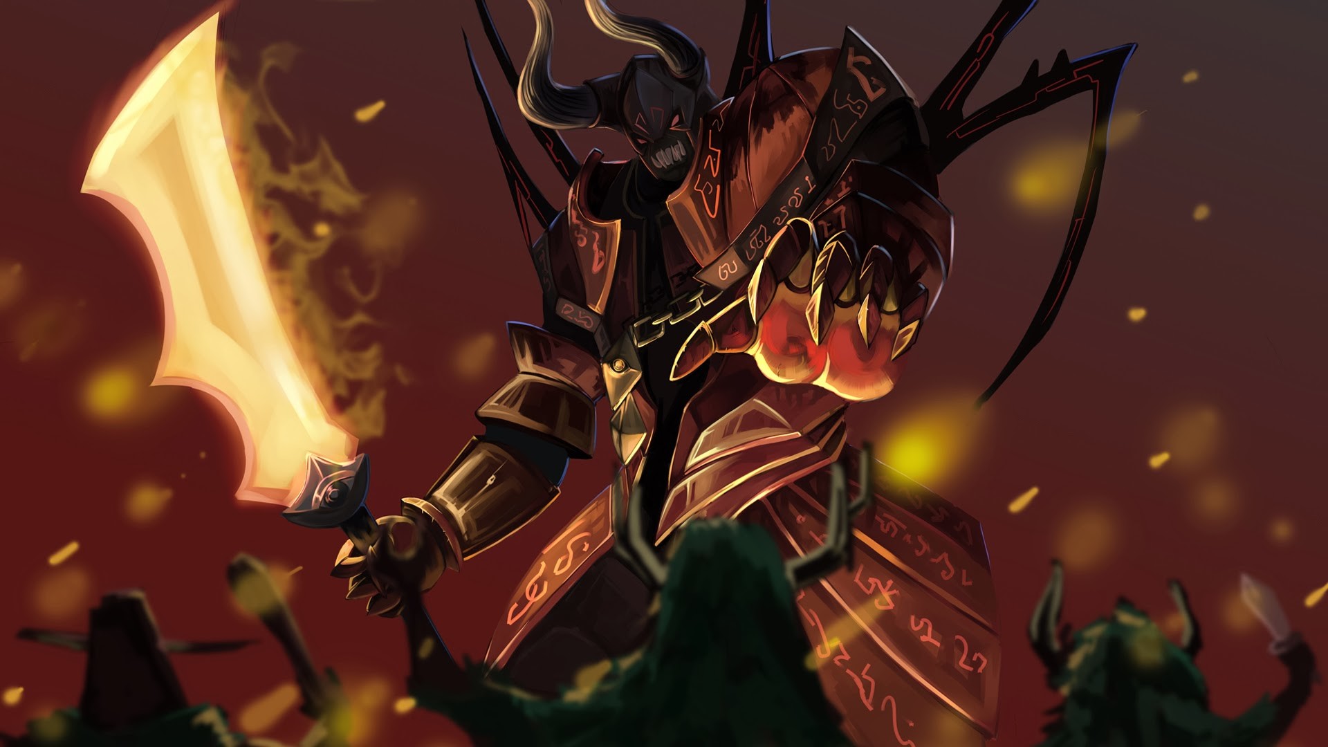 Angry Doom Wallpaper, more angry doom Dota 2 Wallpapers Pinterest Wallpaper, Game concept art and Game concept