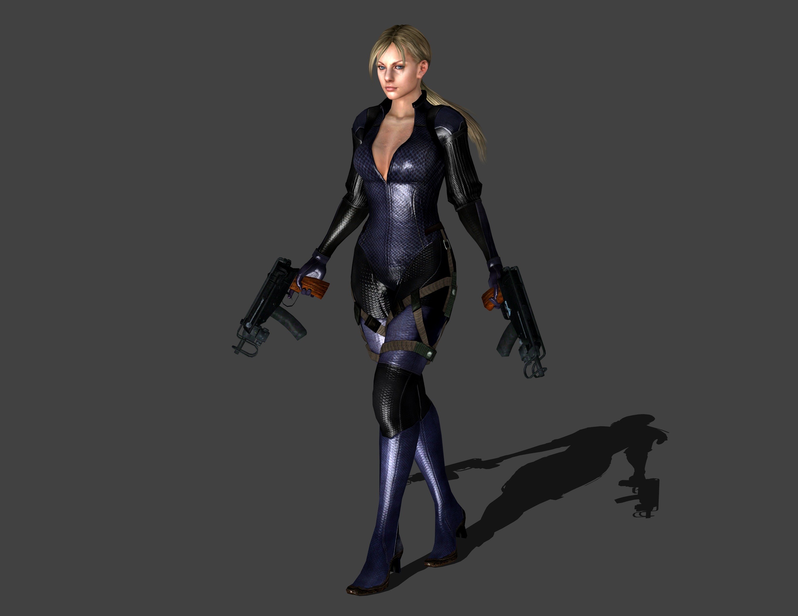 Resident Evil 5 – Jill Valentine MG Stand by IshikaHiruma