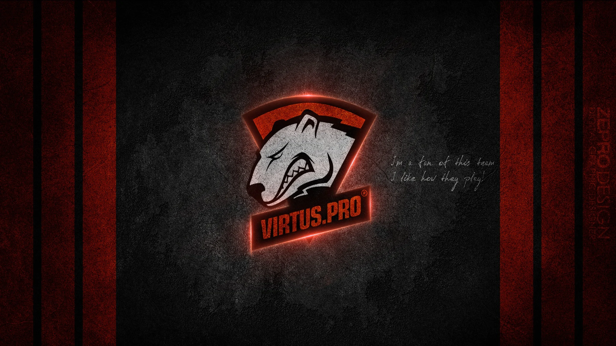 Wallpaper Logo Emblem virtus pro Games 2560×1440