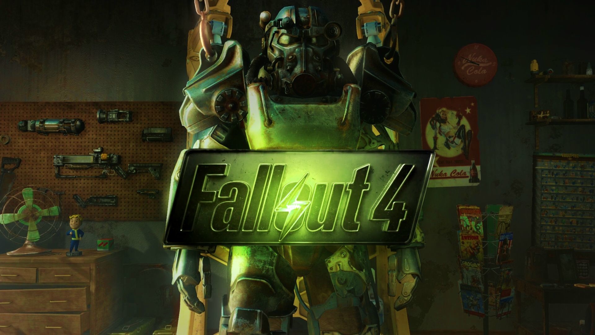 Fallout 4 Ps4 Wallpaper Fallout 4 Video Game Wallpaper