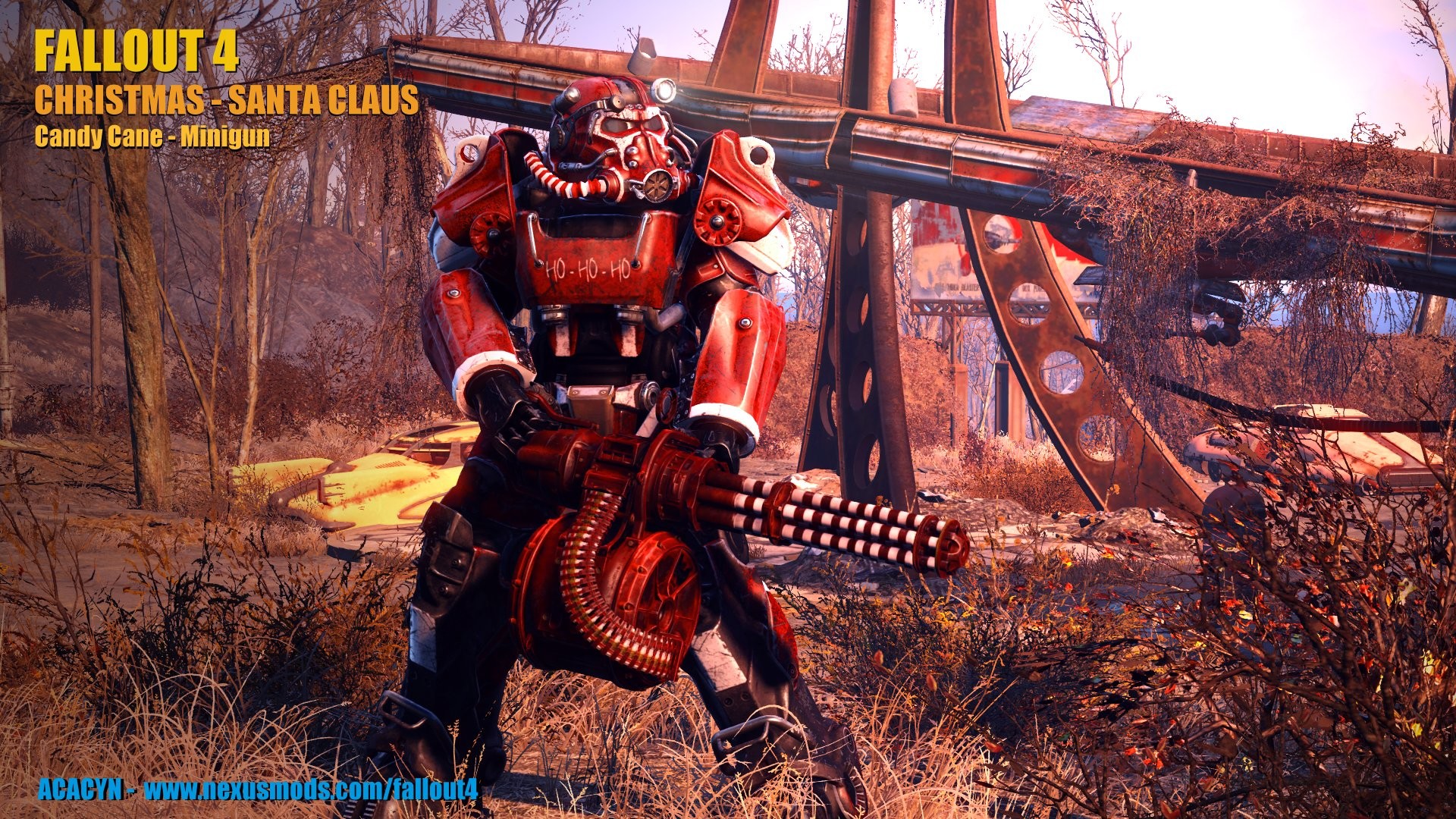 Christmas – Santa Claus Power Armor at Fallout 4 Nexus – Mods and community