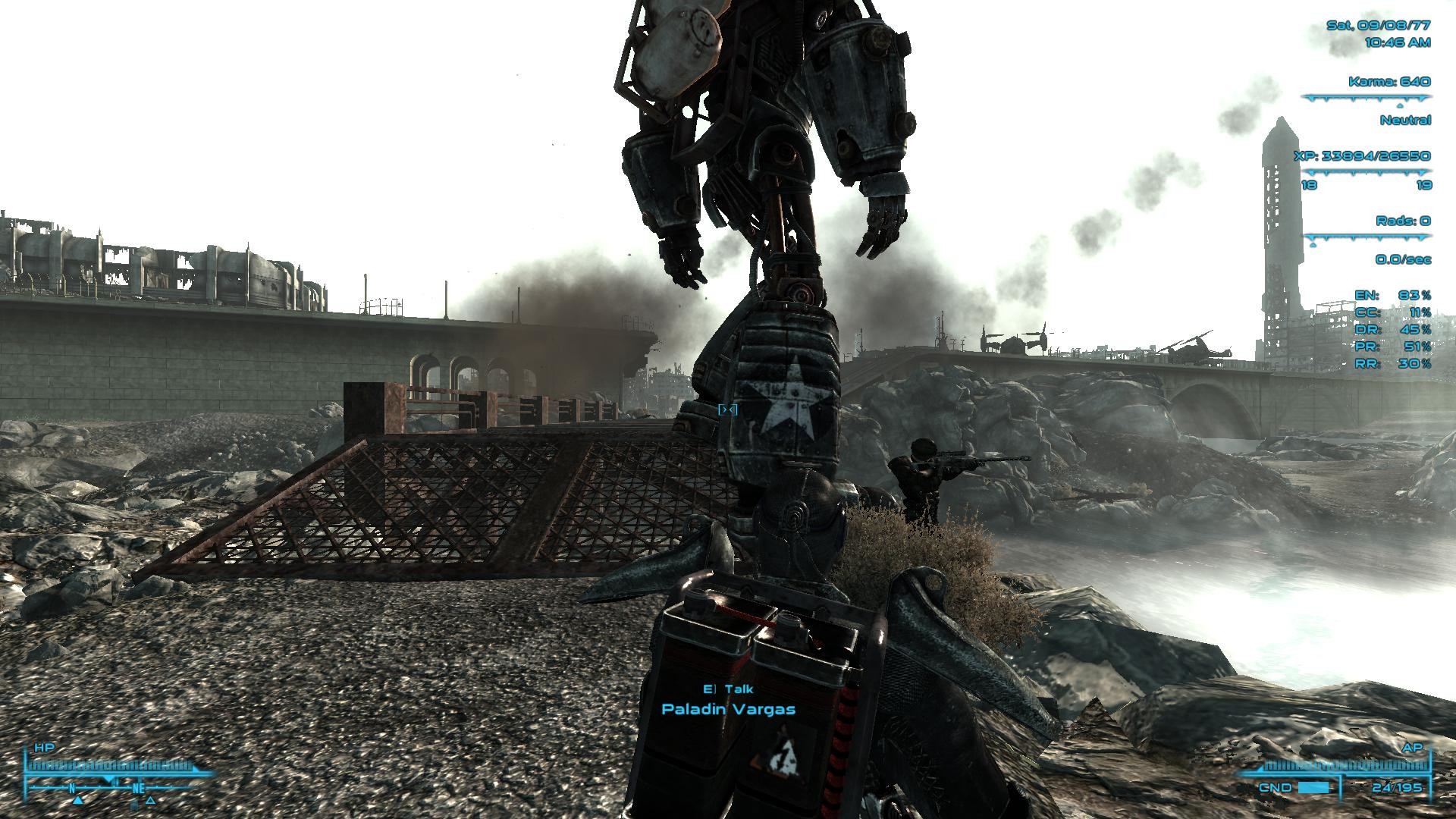 Liberty Prime won't move during Take it Back! quest. – Fallout 3 Message  Board for PC – GameFAQs