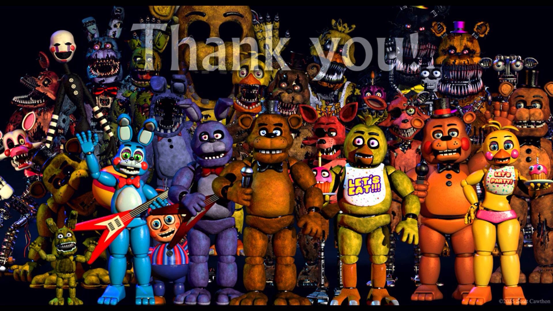 In early August, Scott put up a Thank you Image on his website