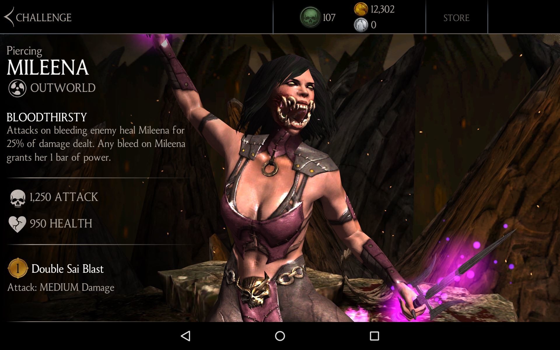 … Mortal Kombat X Mobile Piercing Mileena Challenge Screenshot 03 …