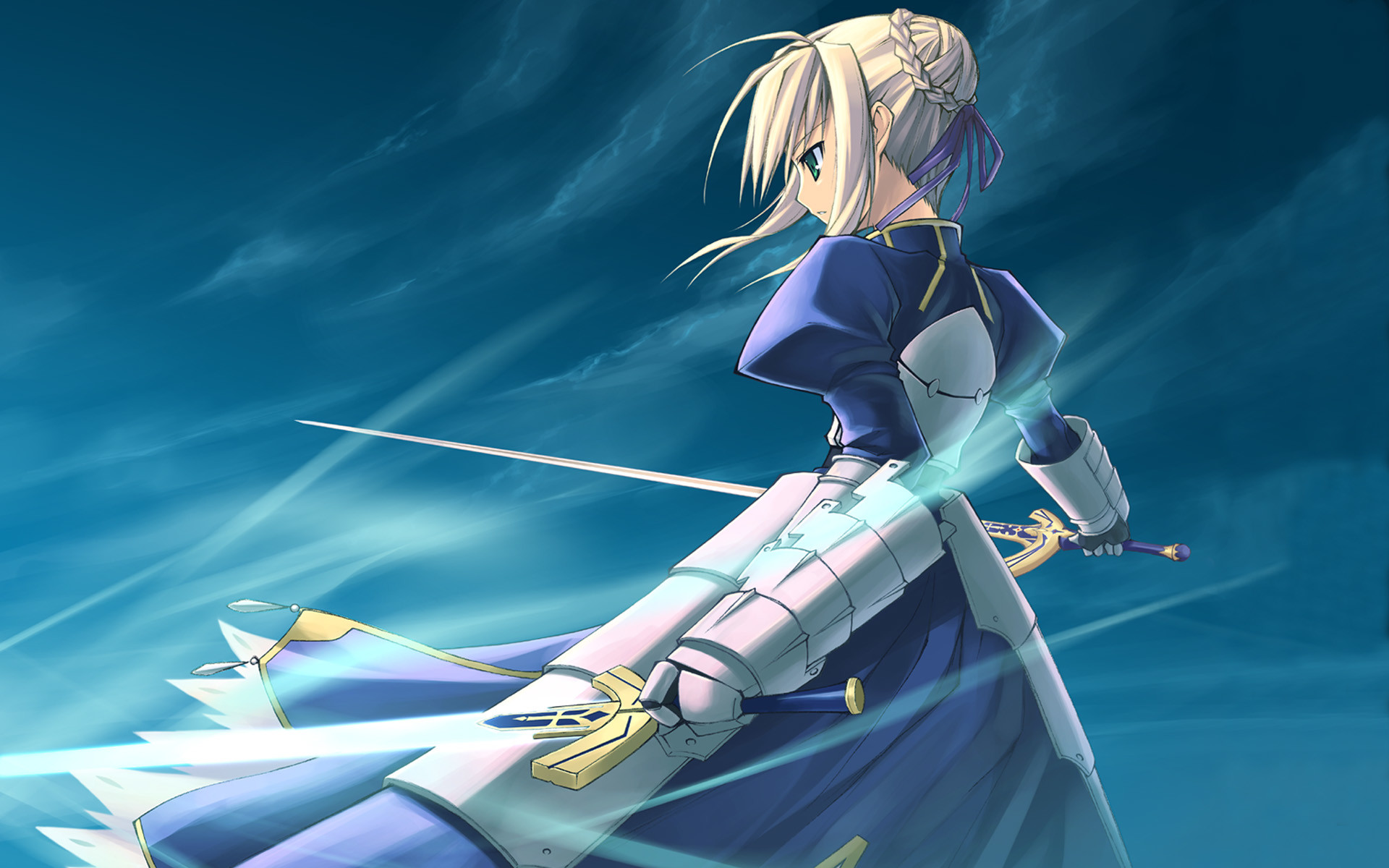 Anime – Fate/Stay Night Saber (Fate Series) Wallpaper