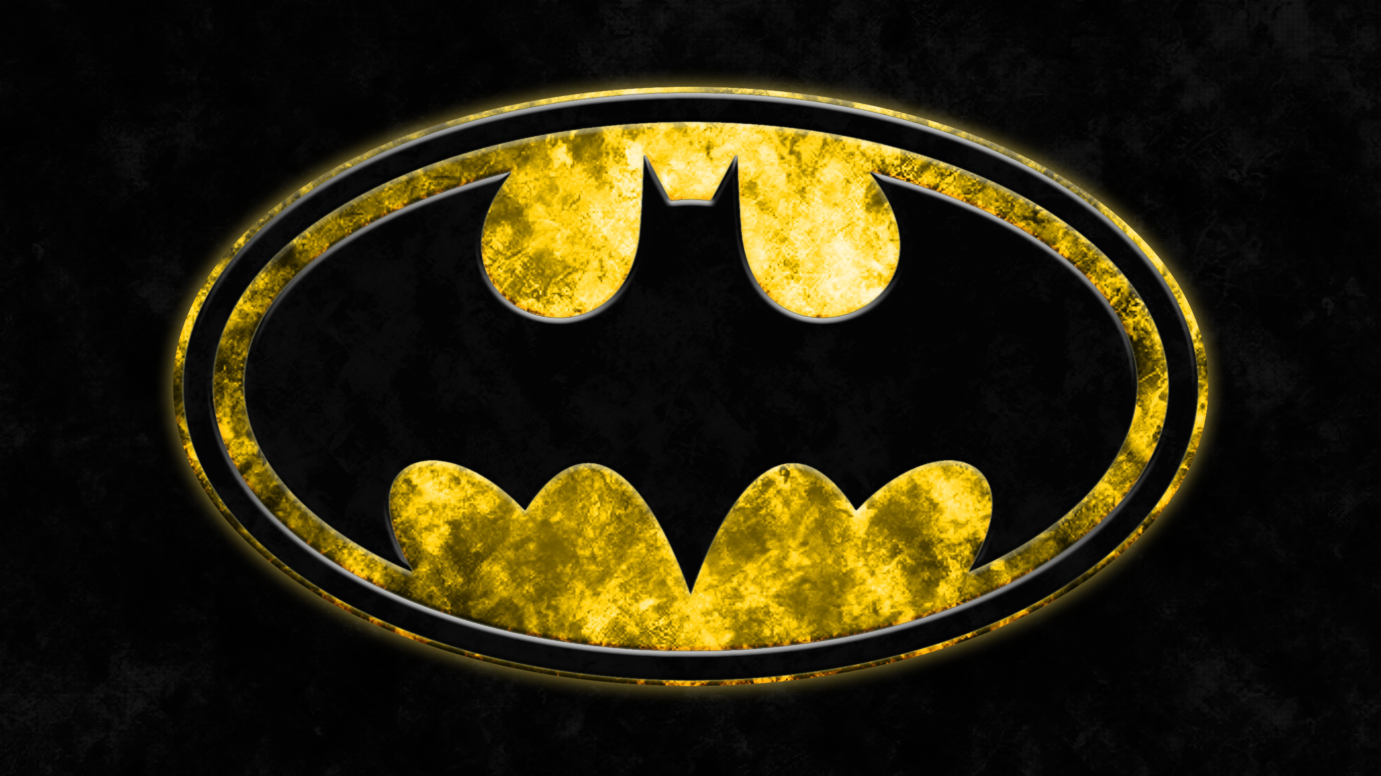 DeviantArt More Like Batman Grunge Logo Wallpaper by RussJericho23