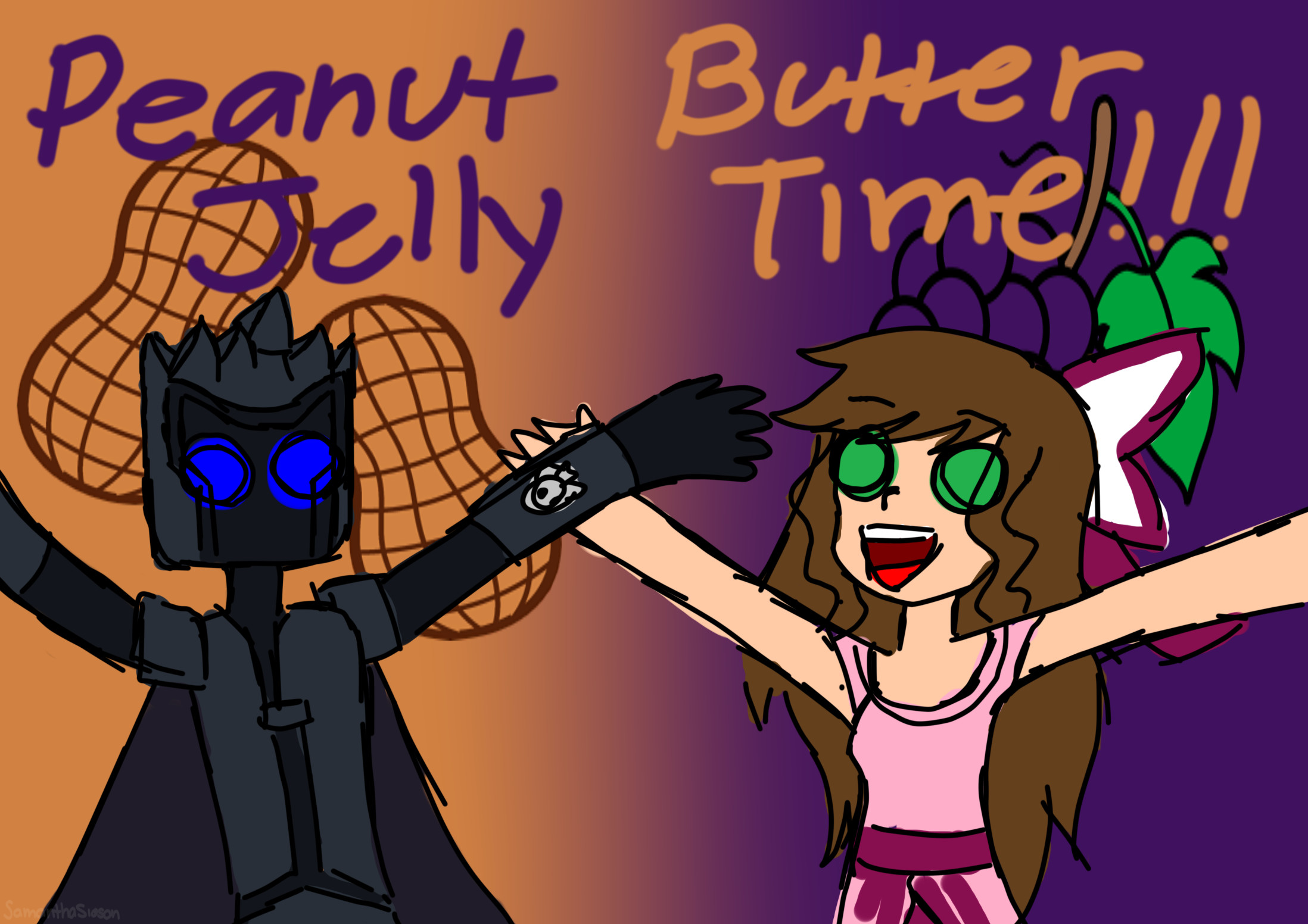 Peanut Butter Jelly Time by SamanthaSioson Peanut Butter Jelly Time by SamanthaSioson