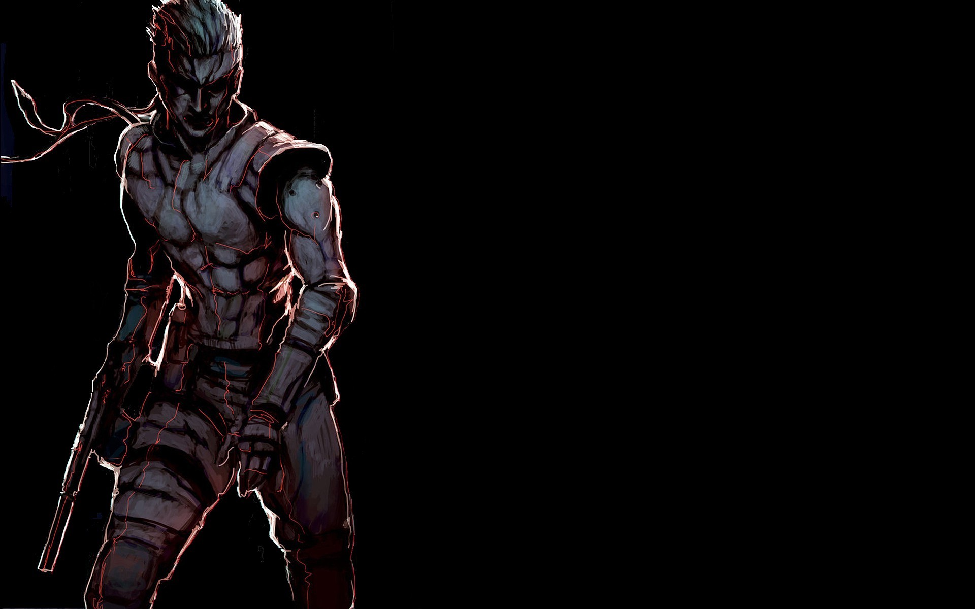 fan Art, Video Games, Solid Snake, Metal Gear Solid Wallpapers HD / Desktop  and Mobile Backgrounds