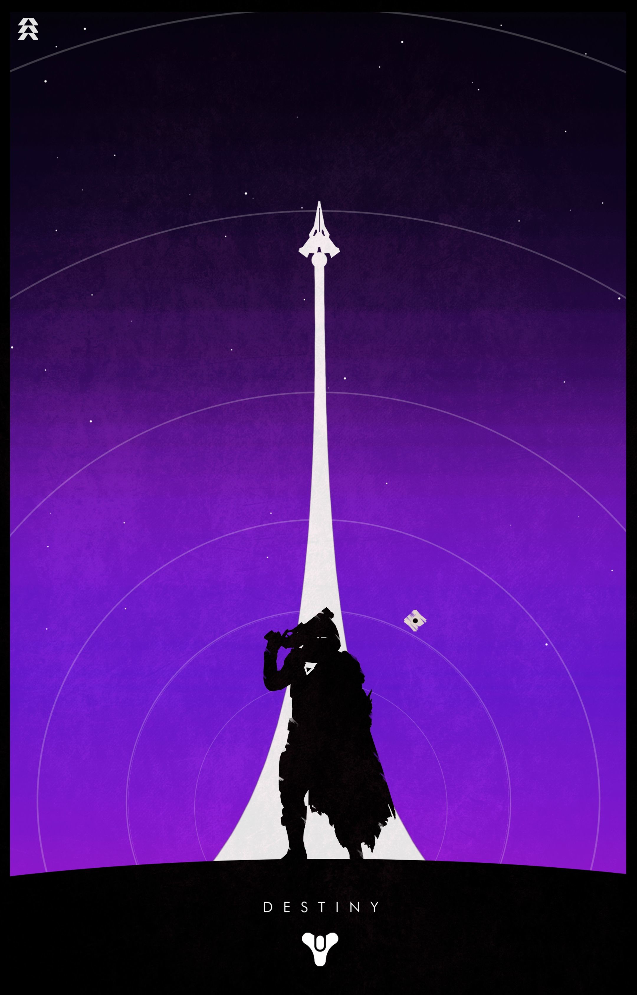 Gunslinger Hunter (Purple Background)