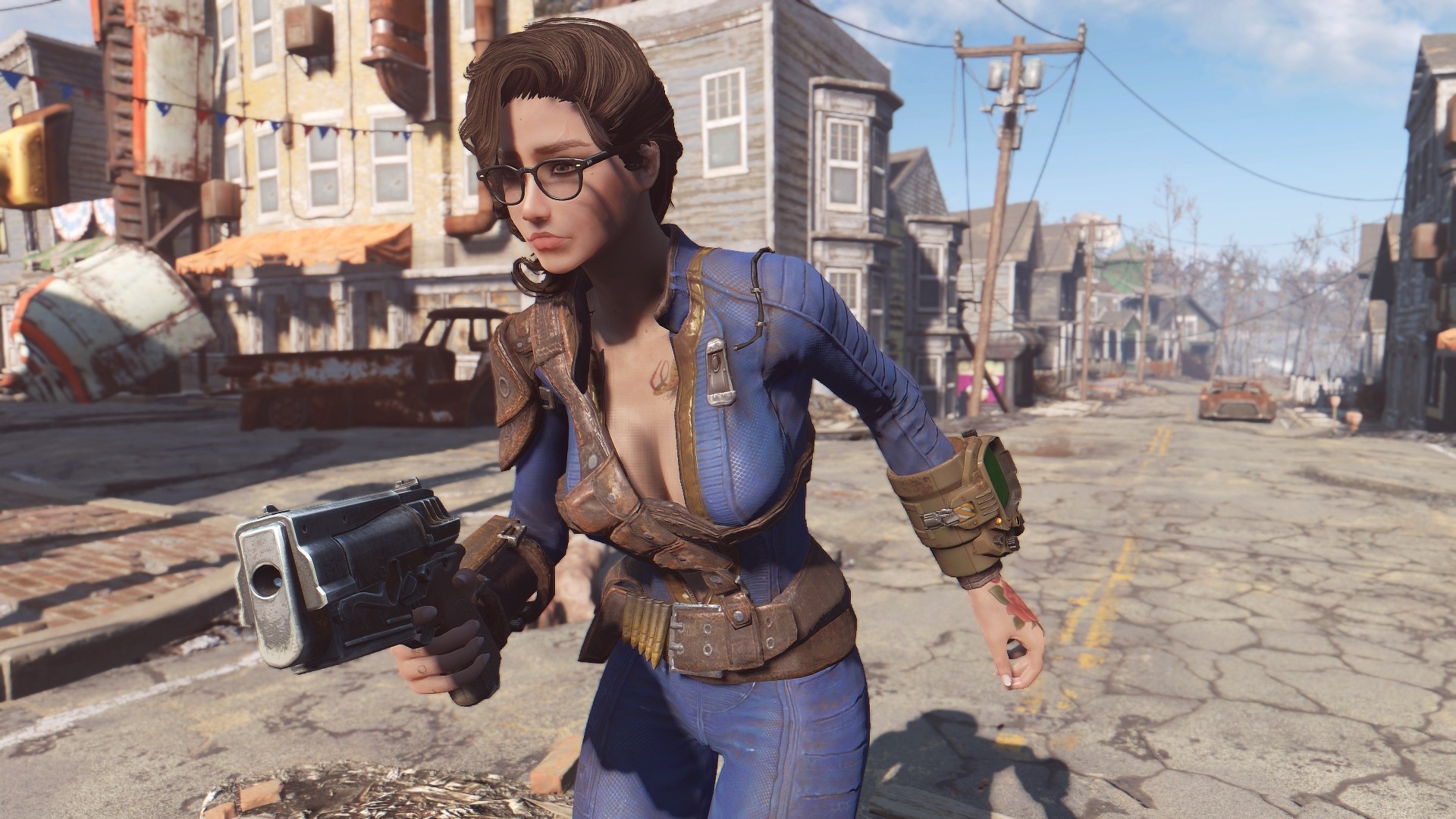 Unzipped Vault Suit – CBBE – Bodyslide – AWKCR at Fallout 4 Nexus – Mods  and community