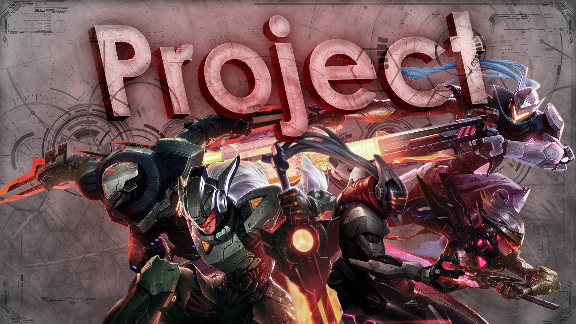 PROJECT Zed, Fiora, Master Yi, Leona Lucian by Paulikaiser by ruanes97 HD