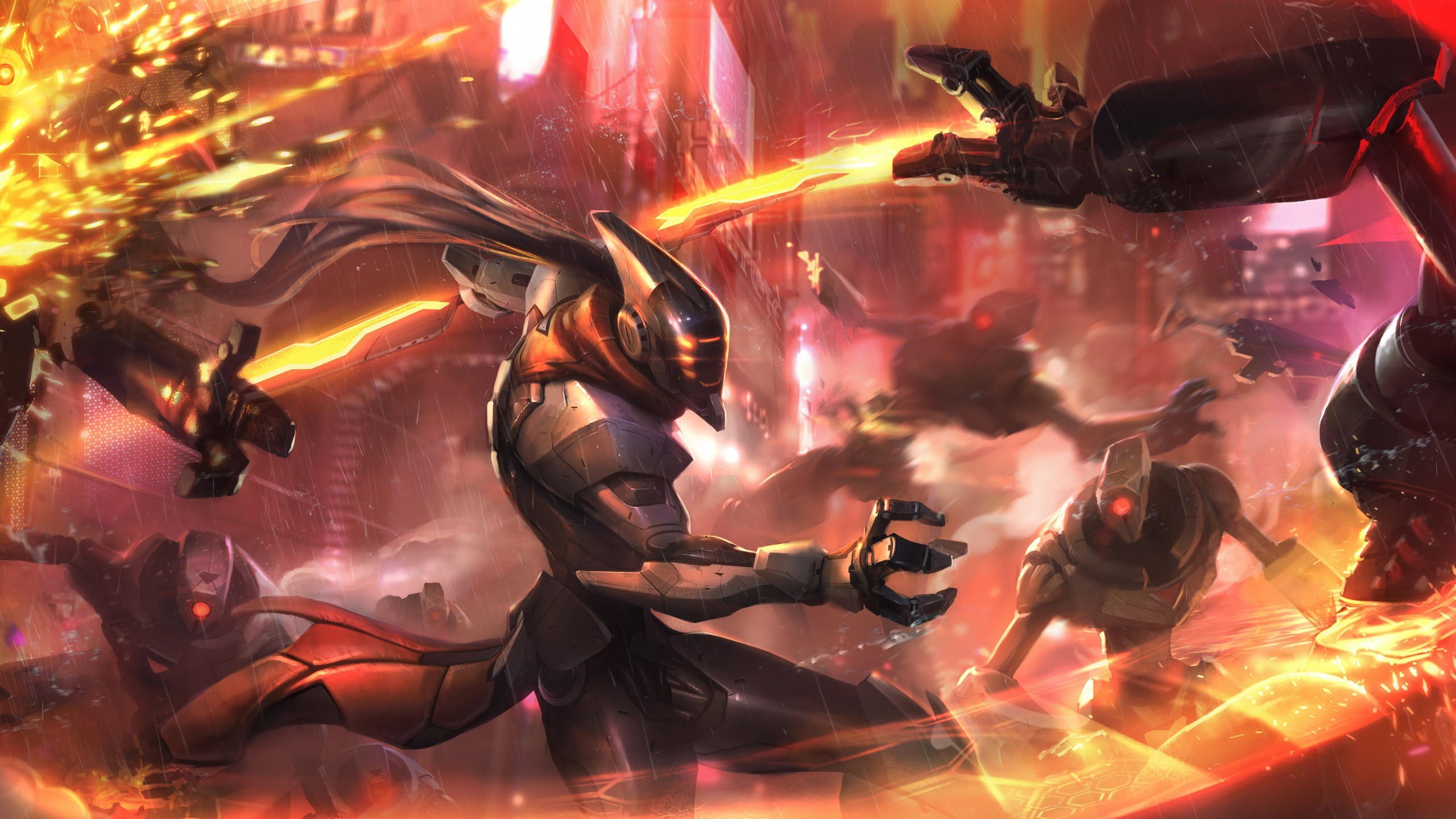Download PROJECT Fiora Wallpaper Skin Art Fighting 1920×1080 Places to Visit Pinterest Skin art, Cosplay and Anime