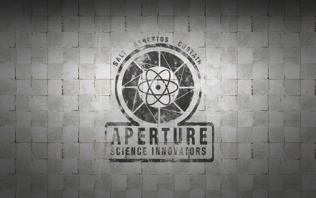 Aperture science обои