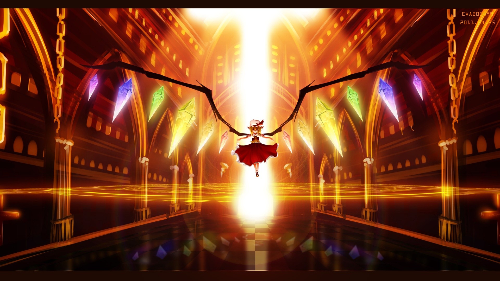 Anime – Touhou Flandre Scarlet Wallpaper