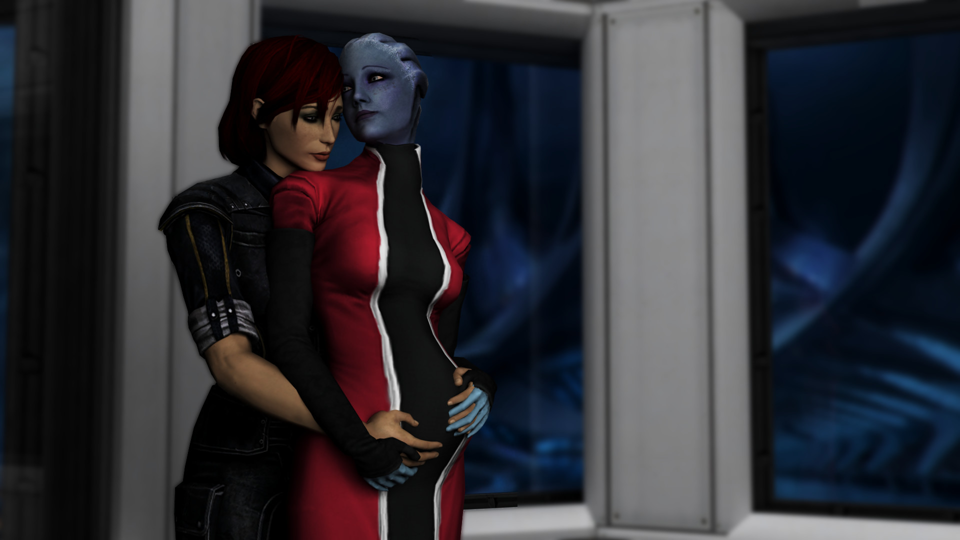 … A Shepard and Liara legacy by neehs