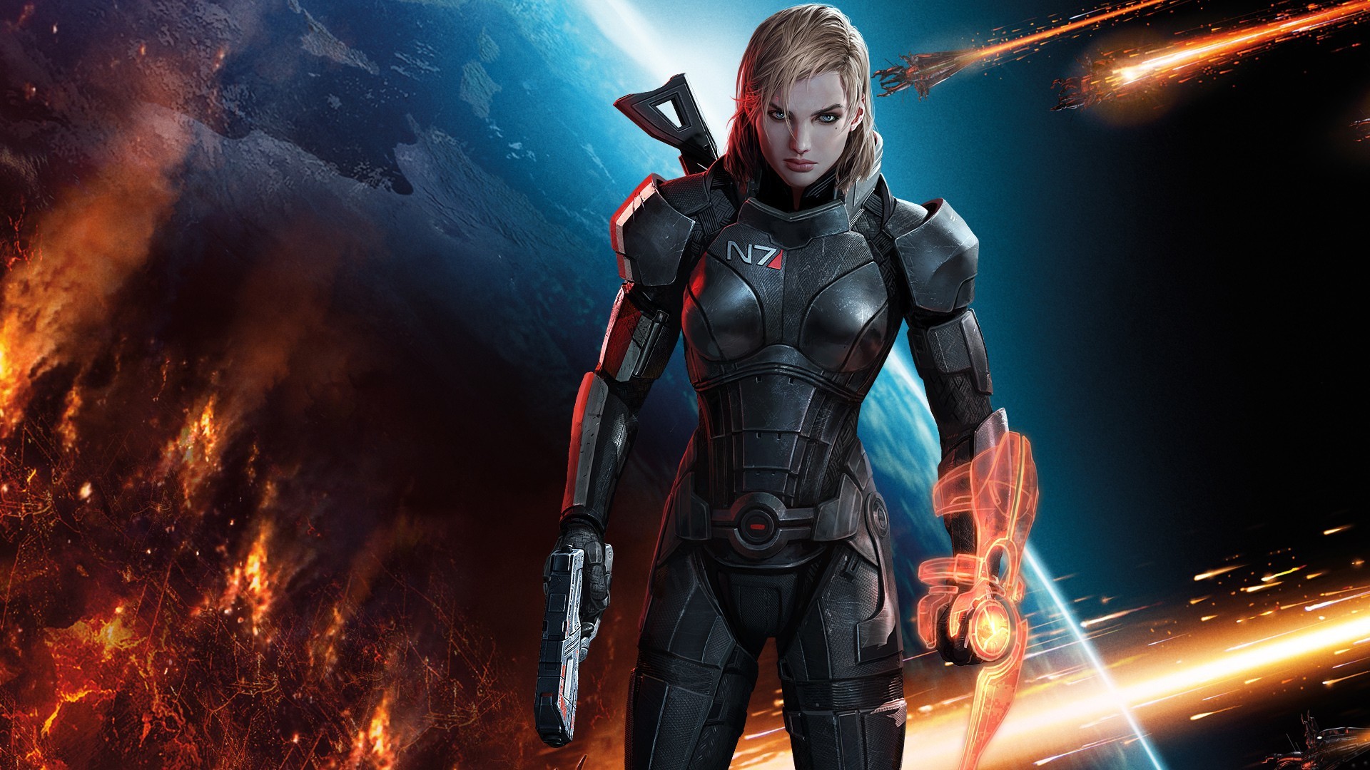 Commander Shepard in Mass Effect 3