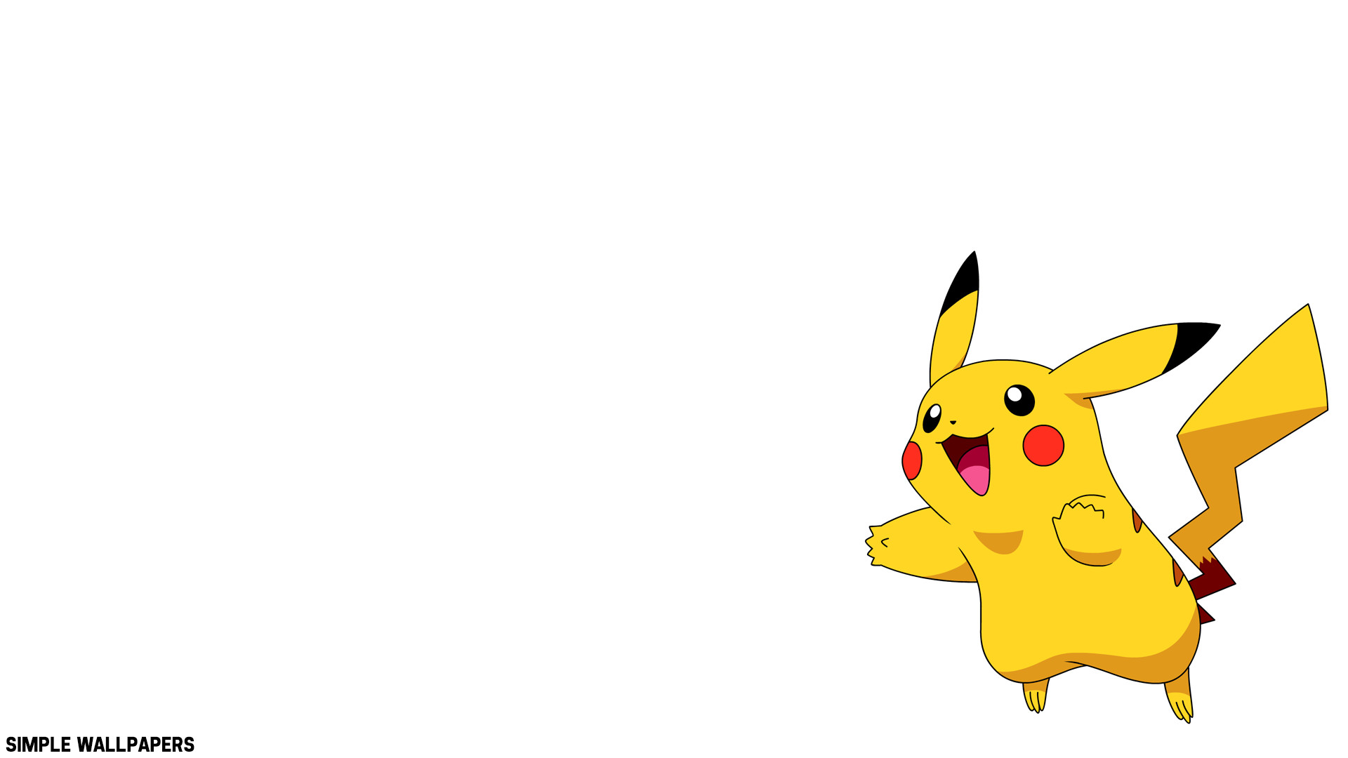Pikachu Wallpaper by SimpleWallpapers Pikachu Wallpaper by SimpleWallpapers