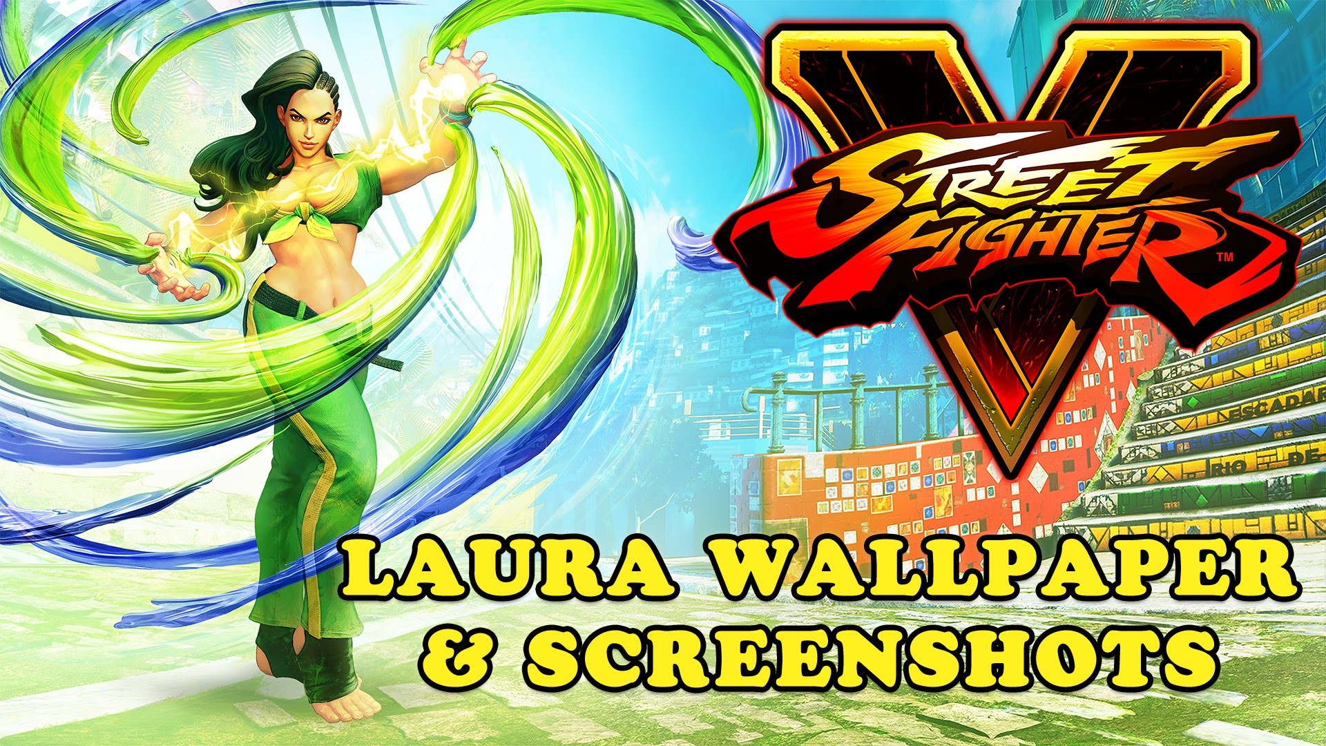 Street Fighter V – Laura Wallpaper and Screenshots Download Link