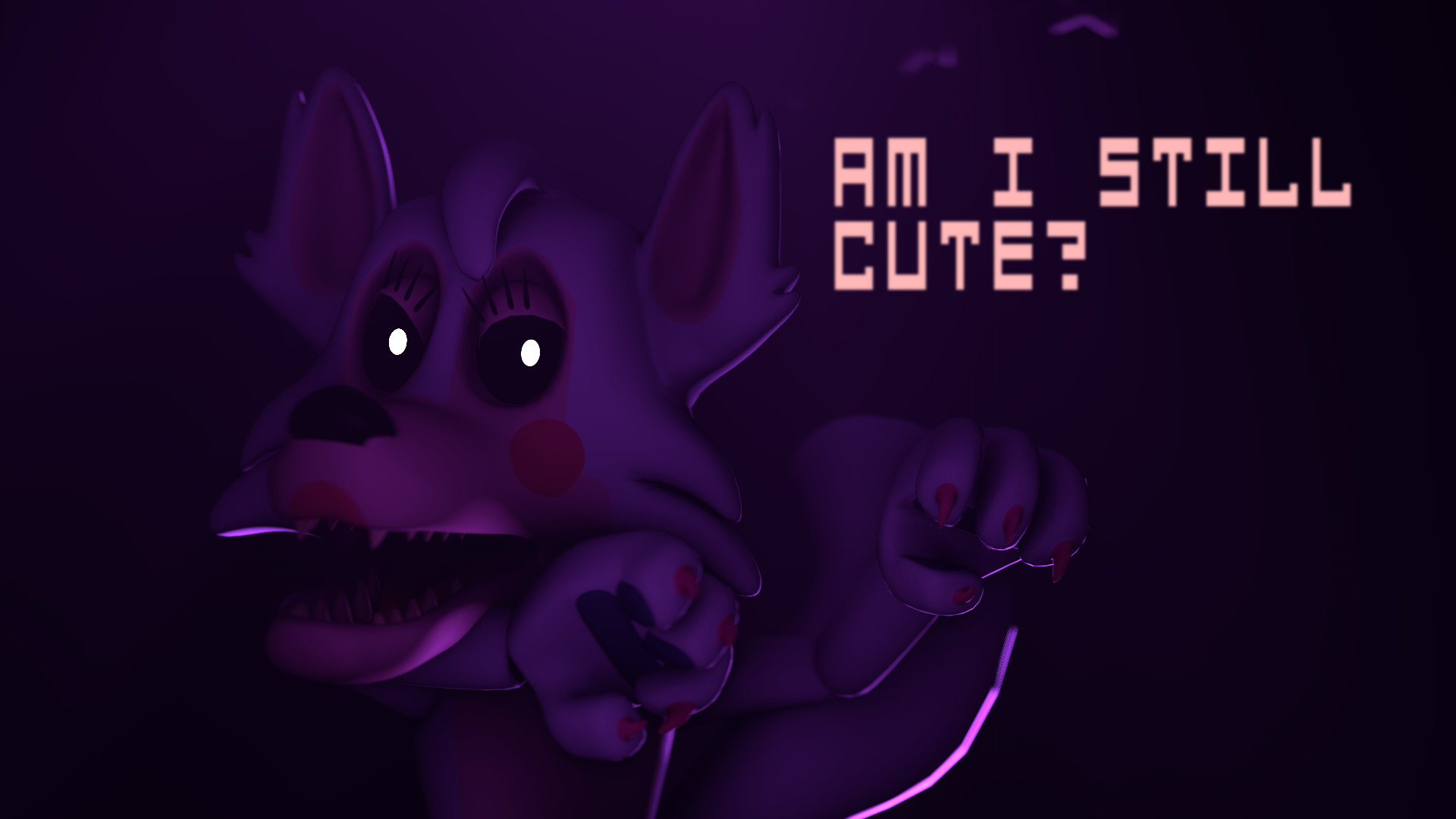 ArtworkI was using a cute Mangle picture as my wallpaper, my brother thought it was stupid, in a fit of revenge, I made this