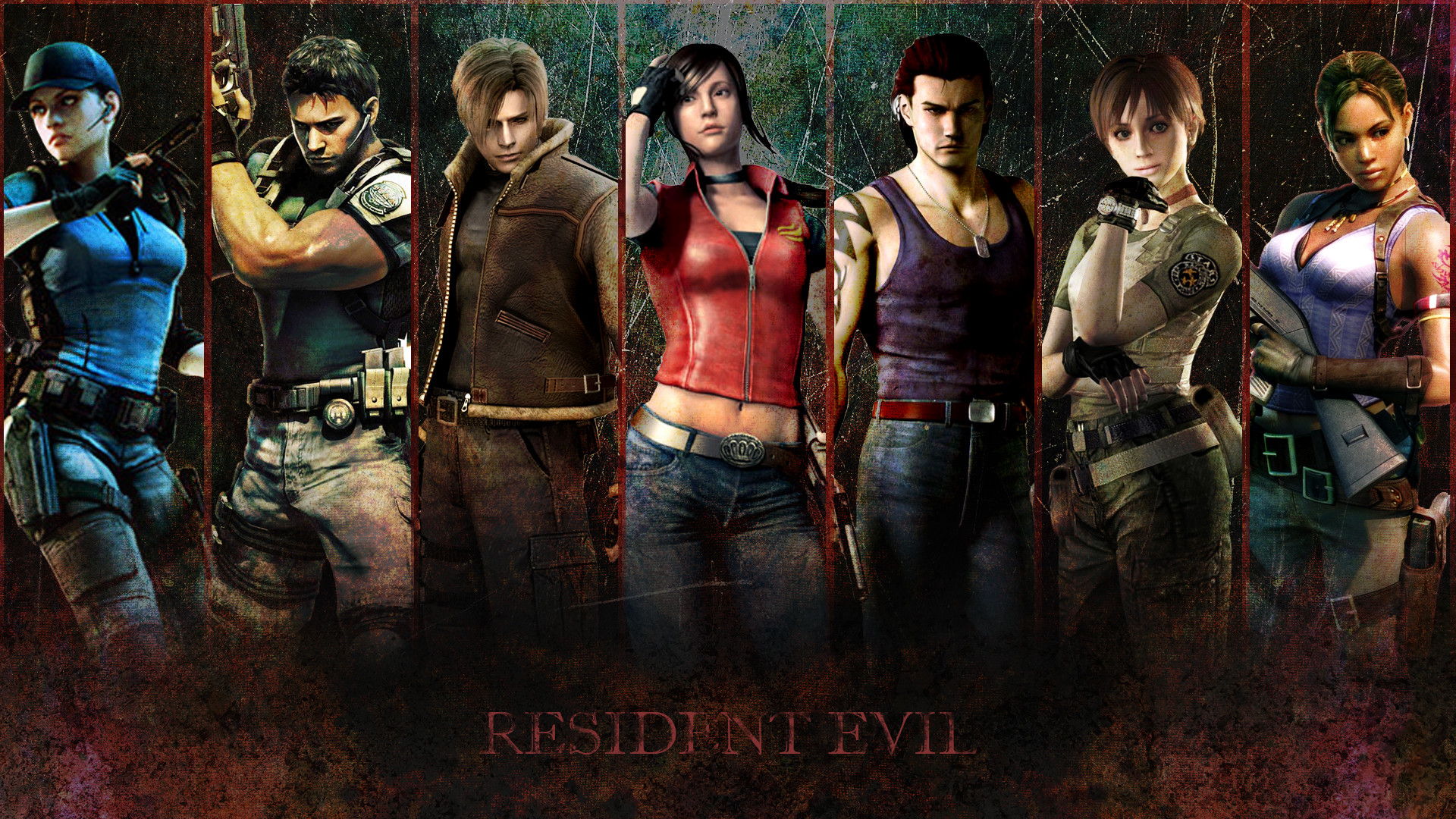 Resident evil wallpaper by volpavol customization wallpaper other 2012